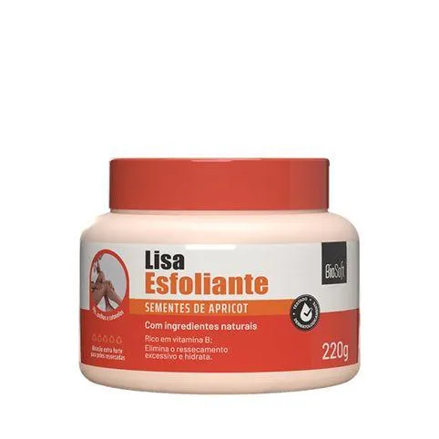 Lisa Esfoliante Corporal Sementes de Apricot Bio Soft 220g