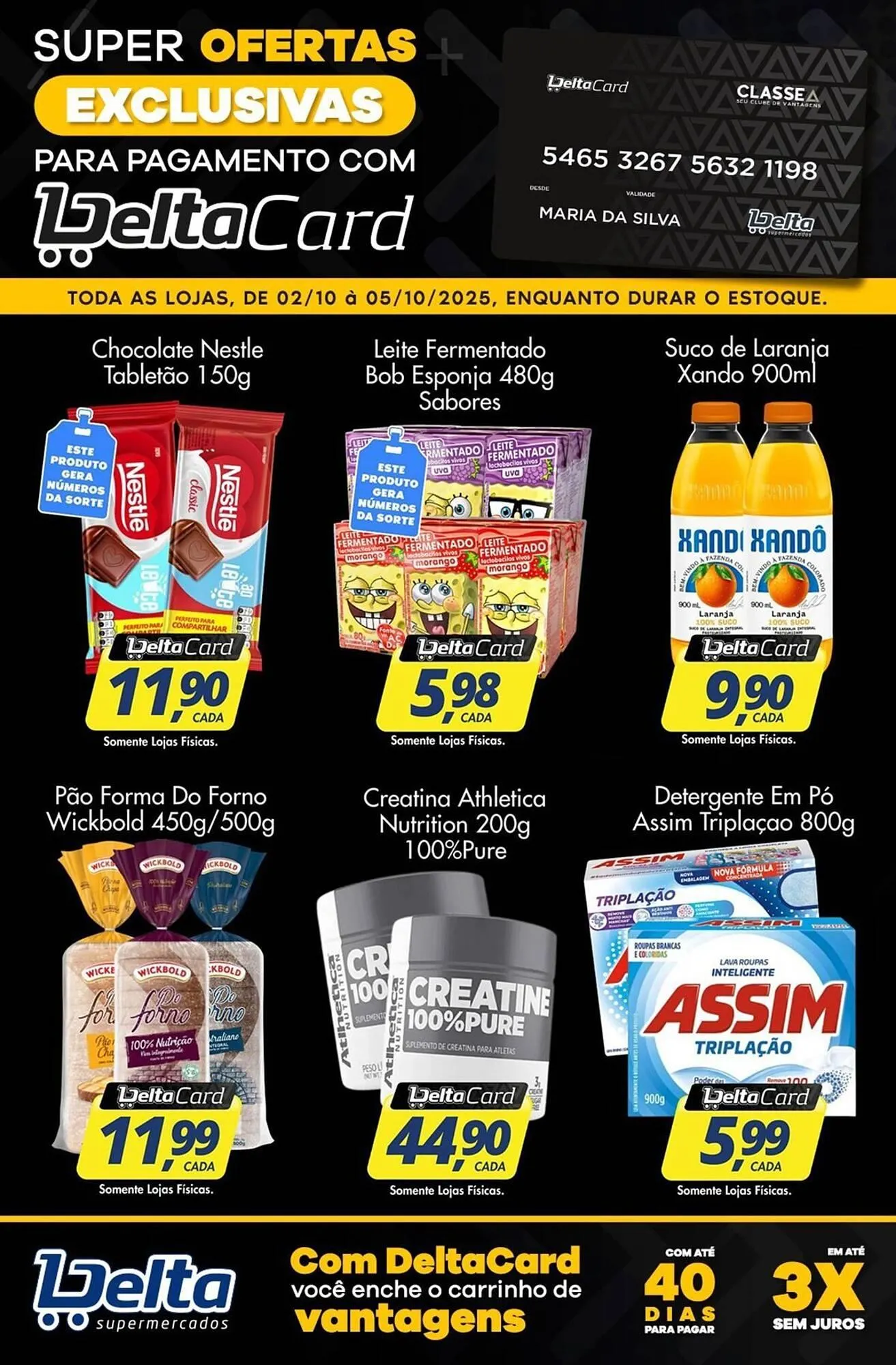 Encarte de Catálogo Delta Supermercados 3 de outubro até 5 de outubro 2025 - Pagina 2