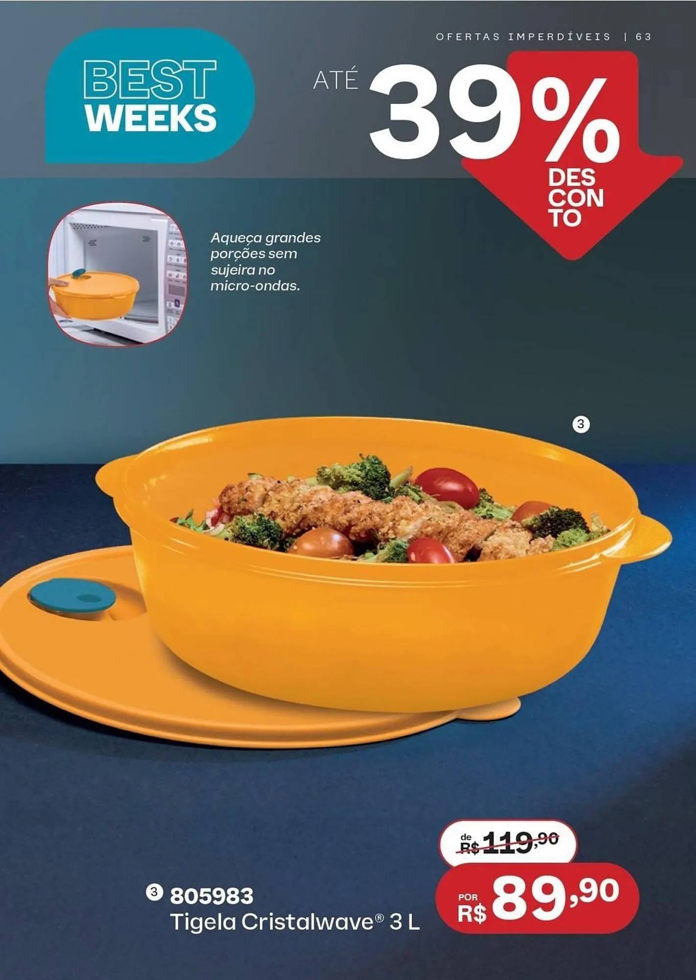 Encarte de Catálogo Tupperware 24 de outubro até 31 de outubro 2025 - Pagina 89