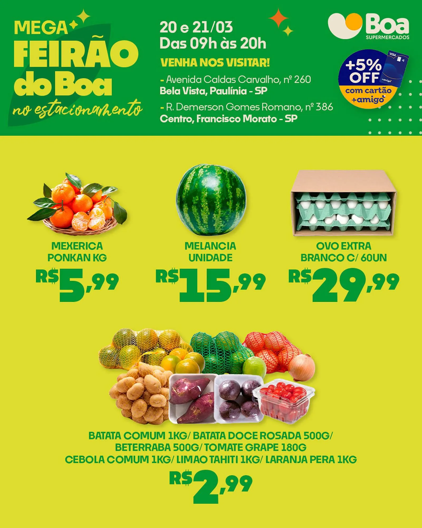 Encarte de Tabloide Boa Supermercados 20 de março até 21 de março 2026 - Pagina 2