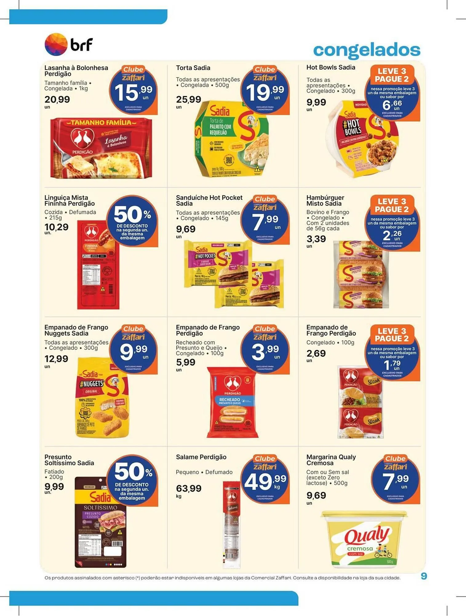 Encarte de Encarte Comercial Zaffari 30 de outubro até 9 de novembro 2025 - Pagina 9