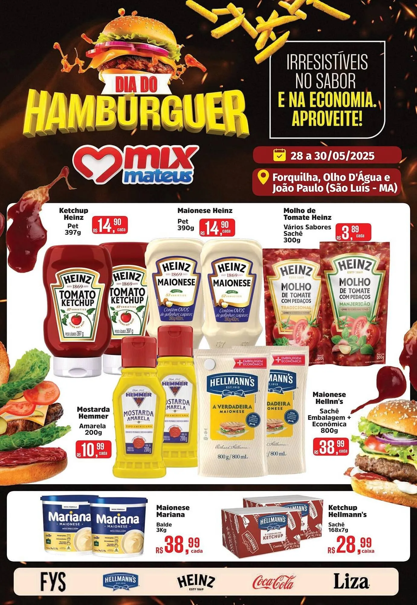 Encarte de Catálogo Supermercados Mateus 28 de maio até 30 de maio 2025 - Pagina 1