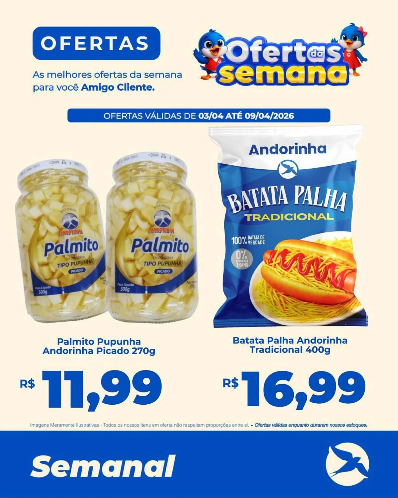 Encarte de Folheto Andorinha Hipermercado 3 de abril até 9 de abril 2026 - Pagina 5