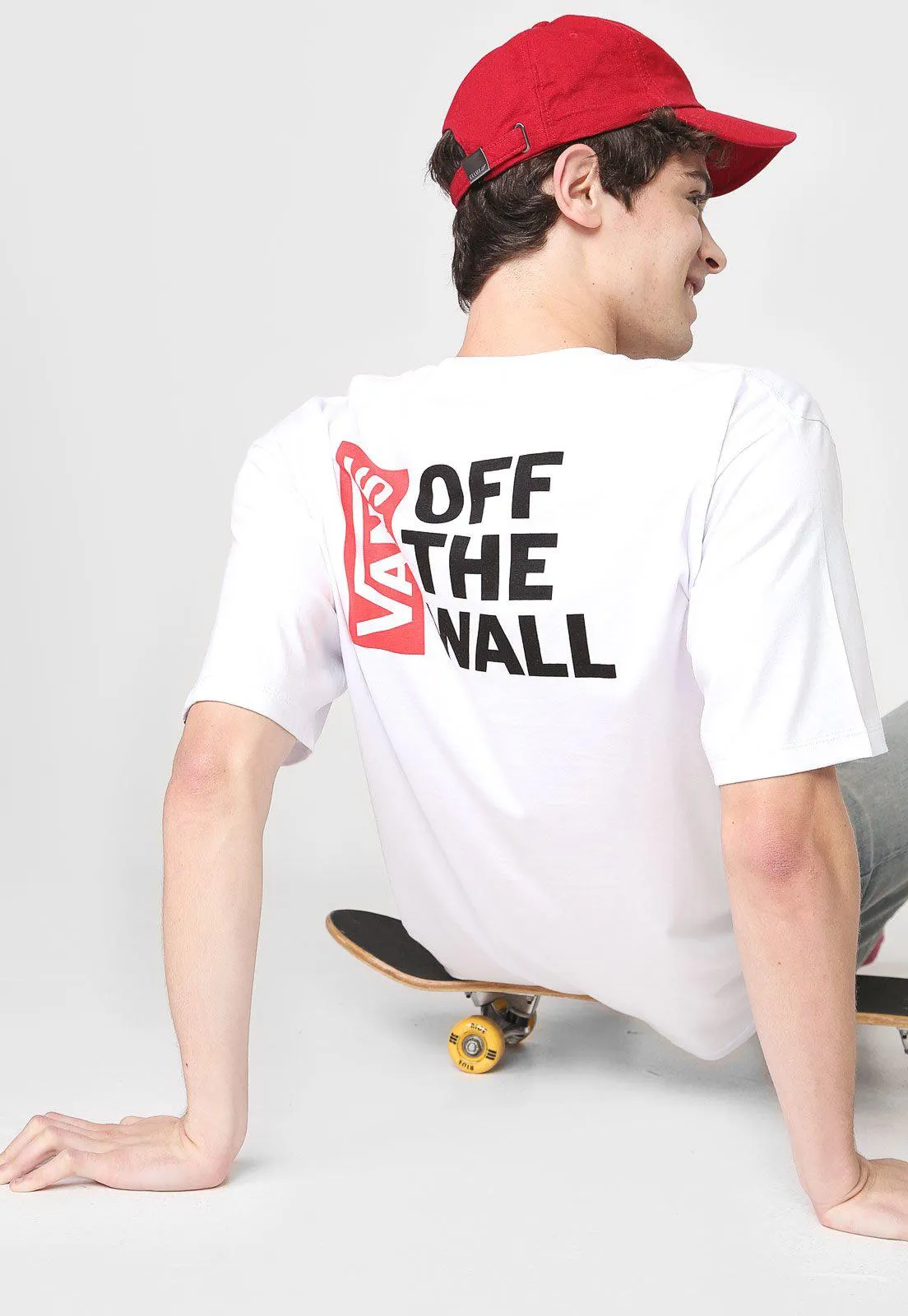 Camiseta Vans Off The Wall Branca