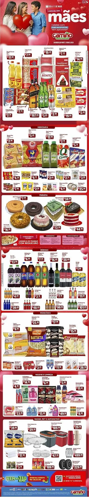 Encarte de Catálogo Camiño supermercados 5 de maio até 11 de maio 2025 - Pagina 1