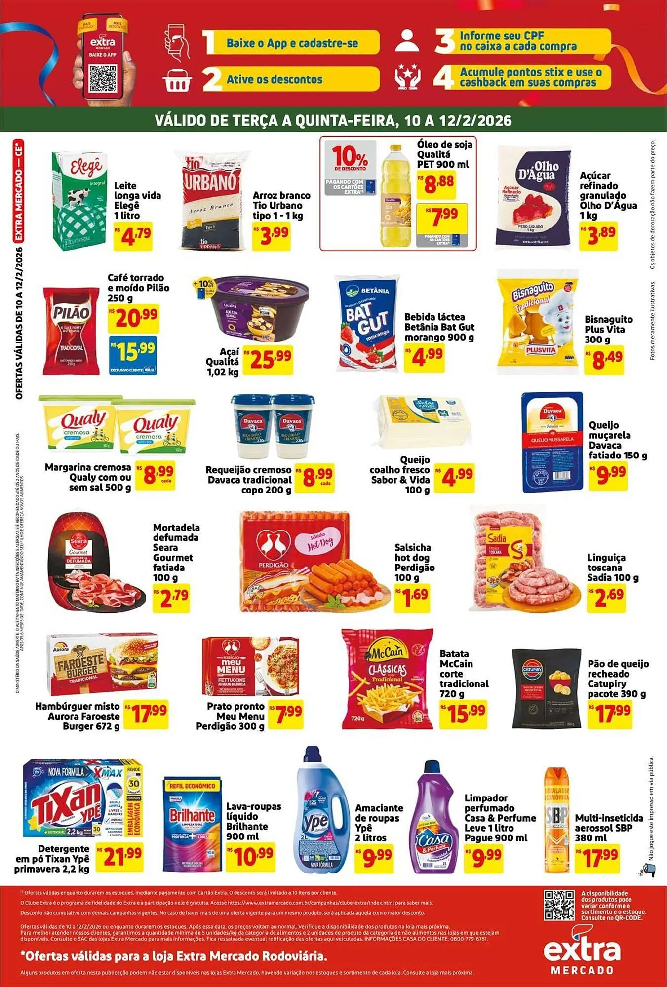 Encarte de Encarte Mercado Extra 10 de fevereiro até 12 de fevereiro 2026 - Pagina 2