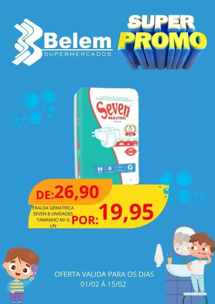 Encarte de Encarte Belem Supermercados 11 de fevereiro até 15 de fevereiro 2025 - Pagina 2