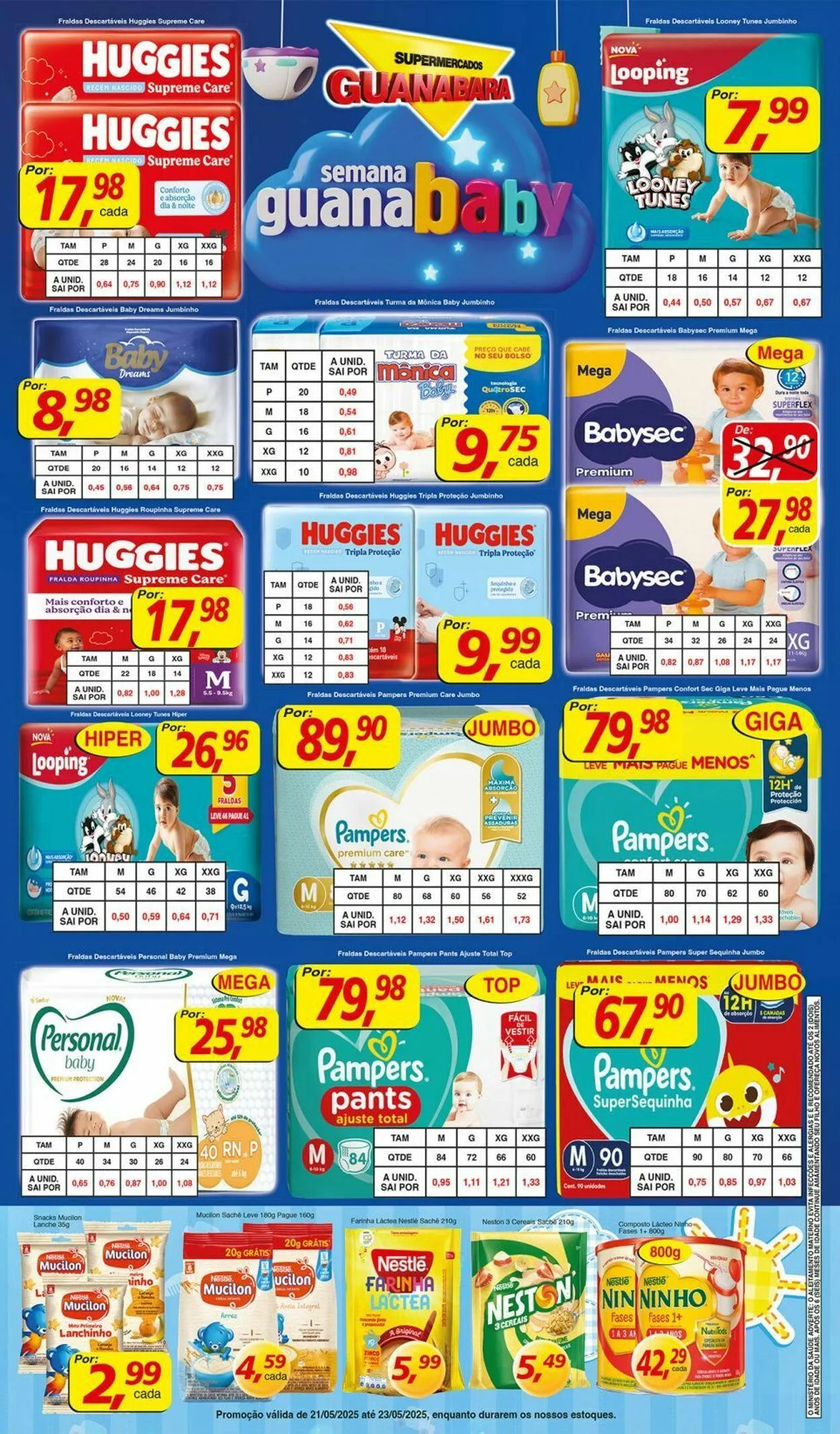 Encarte de Supermercados Guanabara 21 de maio até 22 de maio 2025 - Pagina 3