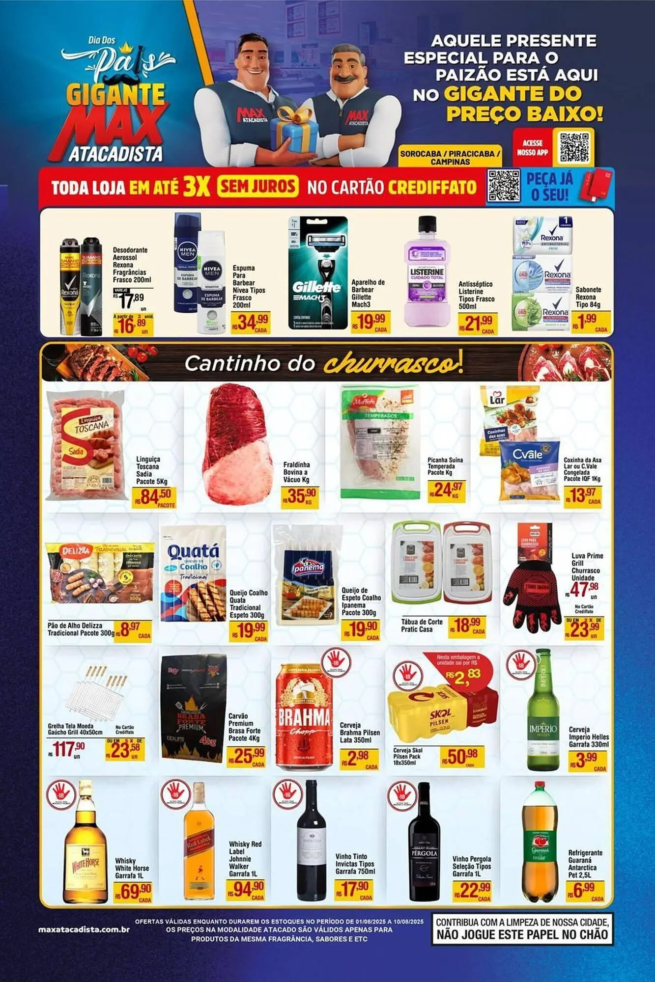 Encarte de Catálogo Max Atacadista 1 de agosto até 10 de agosto 2025 - Pagina 1