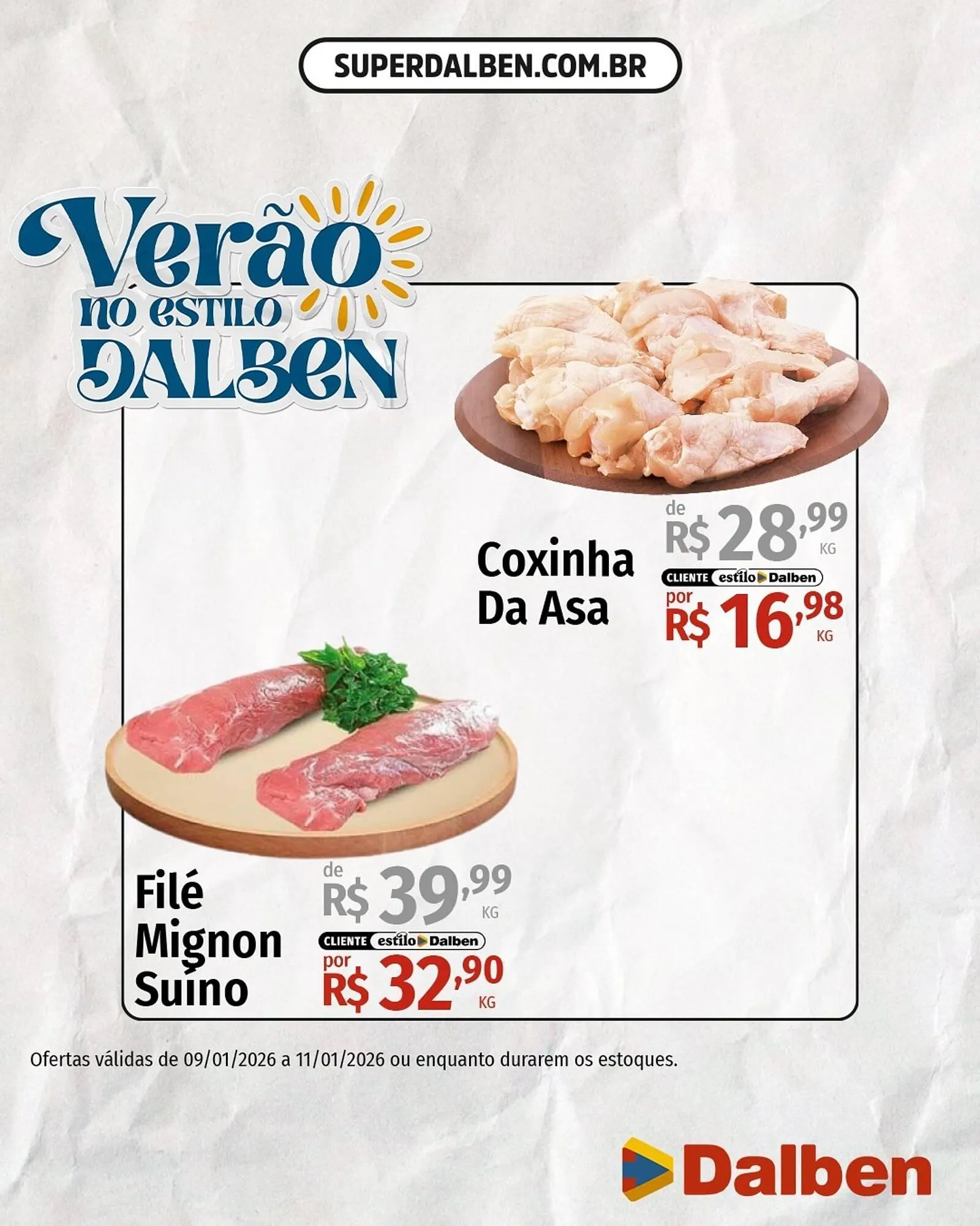 Encarte de Catálogo Supermercado Dalben 9 de janeiro até 11 de janeiro 2026 - Pagina 2