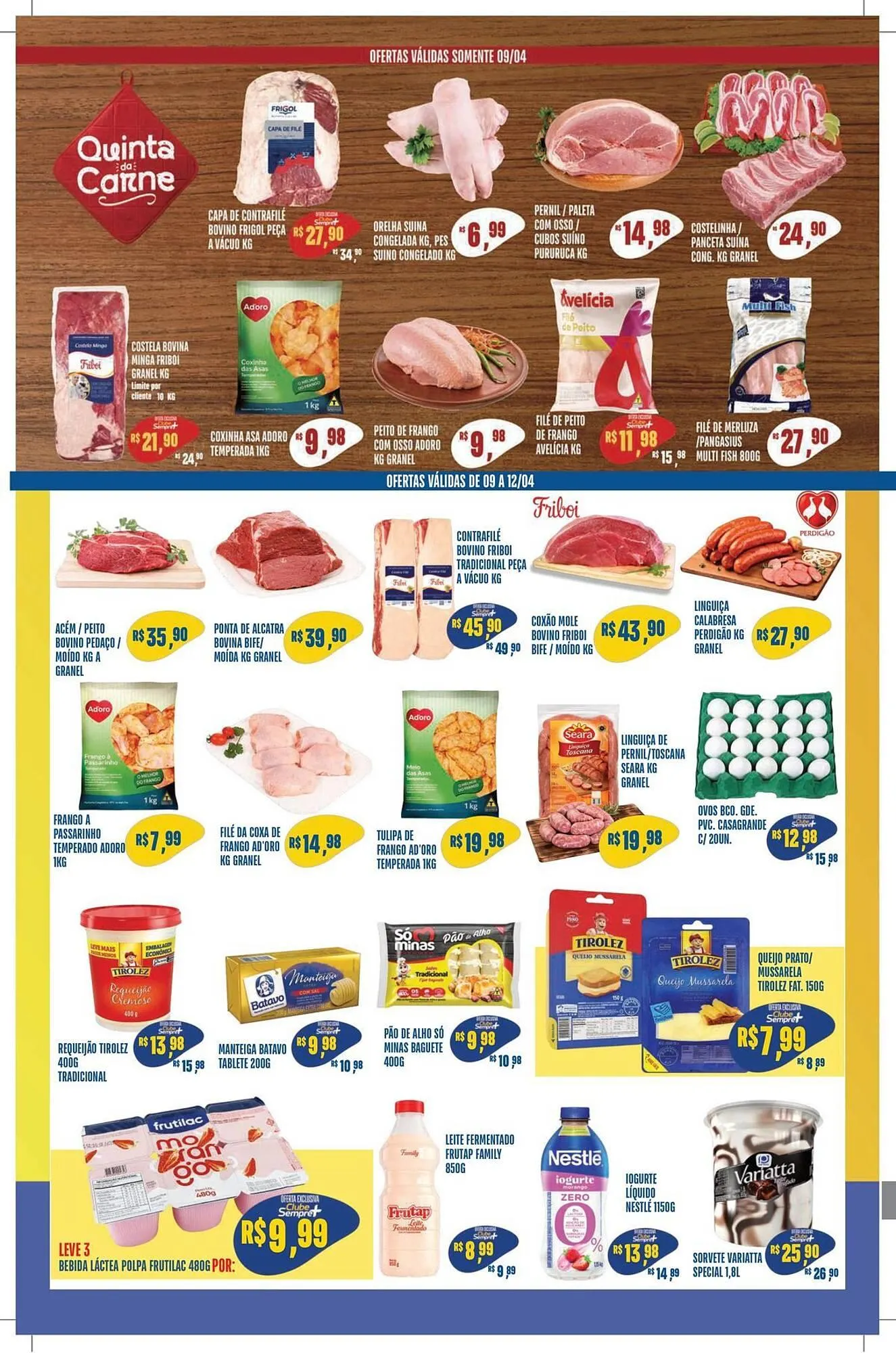 Encarte de Catálogo Sempre Vale Supermercados 9 de abril até 12 de abril 2026 - Pagina 2