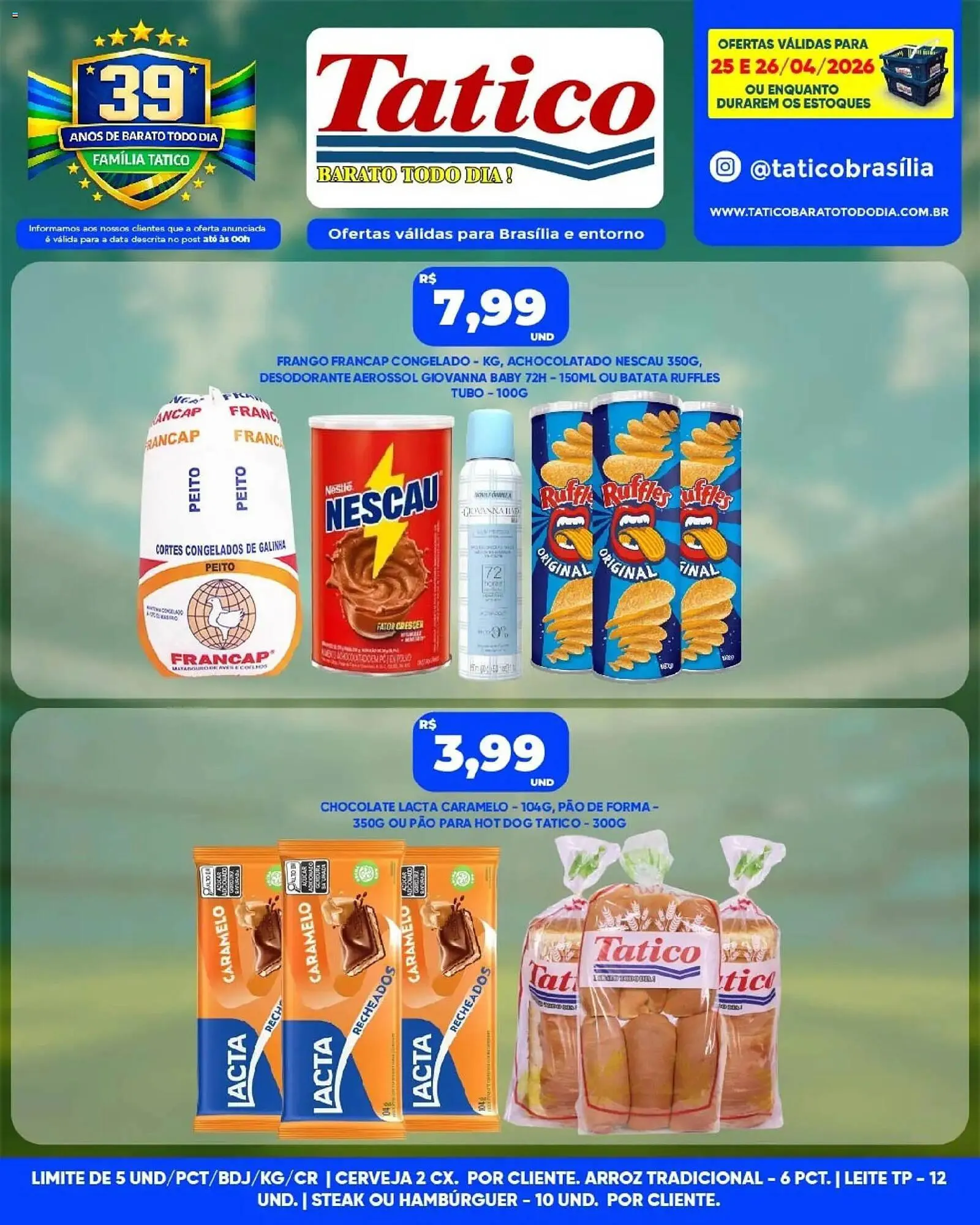 Encarte de Tabloide Tatico 25 de abril até 26 de abril 2026 - Pagina 6