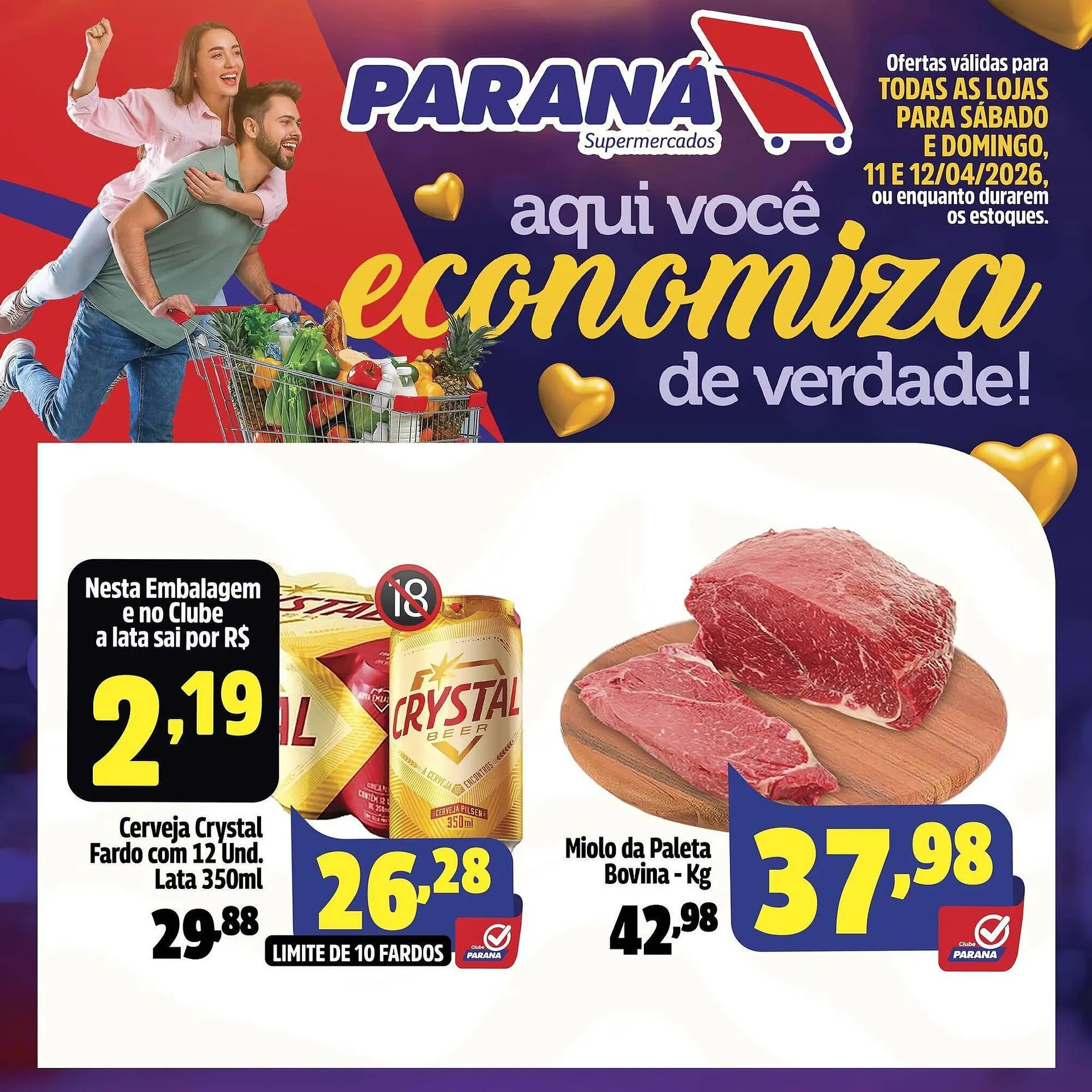 Encarte de Folheto Supermercado Paraná 11 de abril até 12 de abril 2026 - Pagina 3