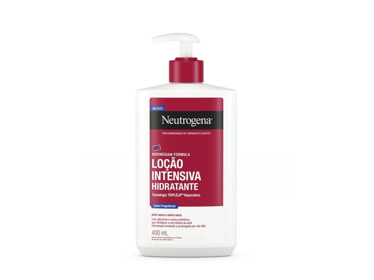 Loção Intensiva Hidratante Corporal Neutrogena Norwegian Com Fragrância 400ml