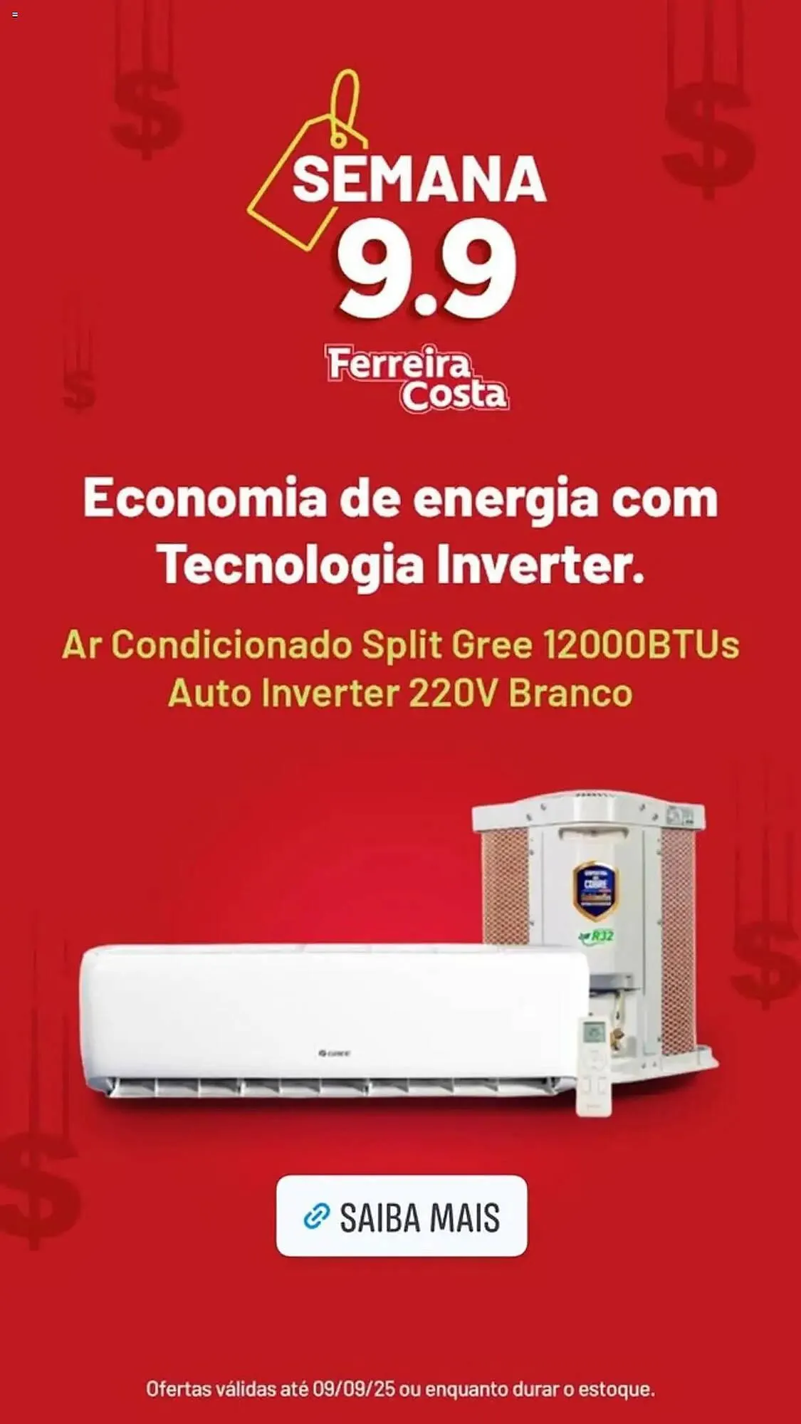 Encarte de Encarte Ferreira Costa 9 de setembro até 10 de setembro 2025 - Pagina 3