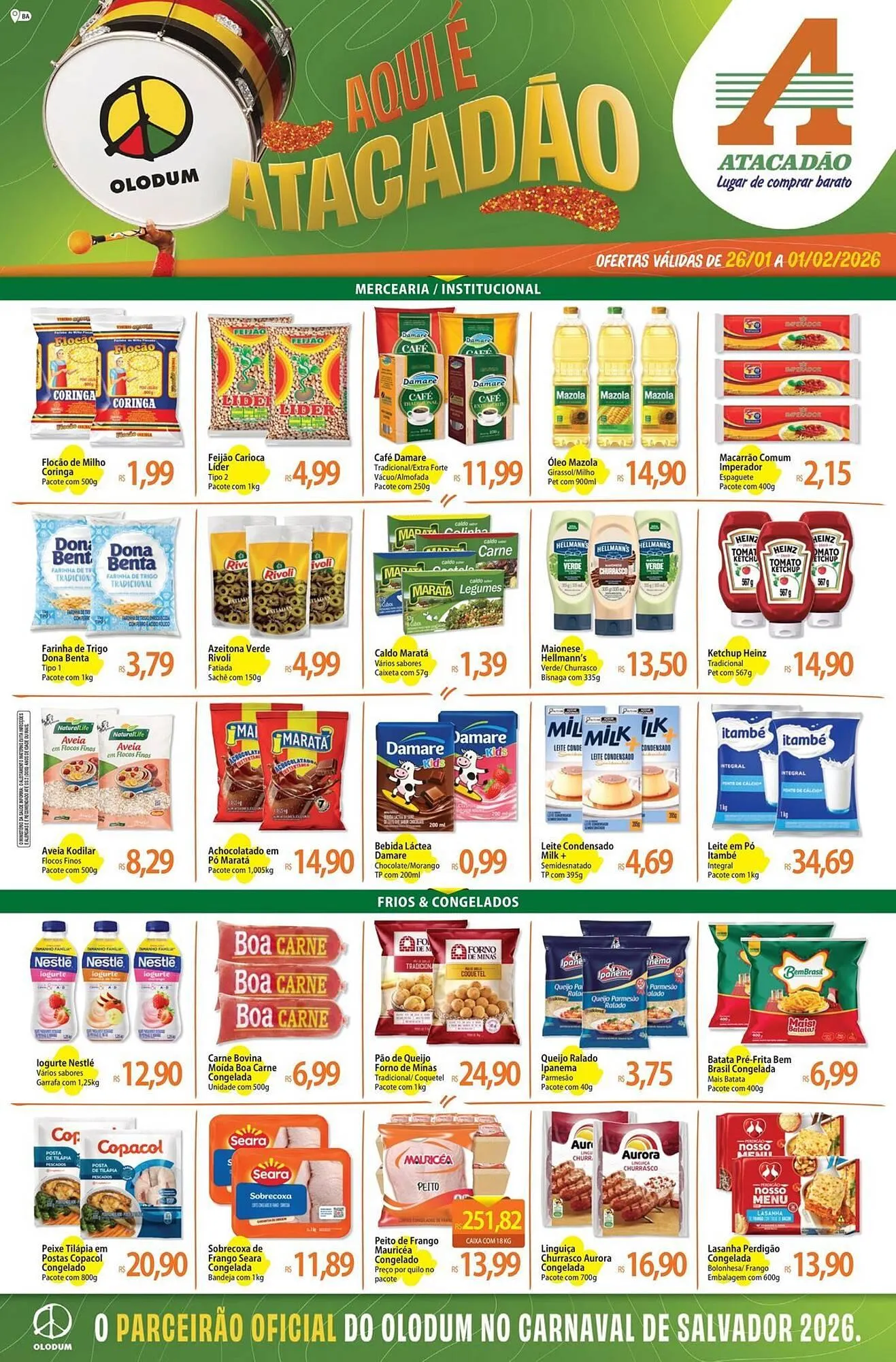 Folheto Atacadão - 1