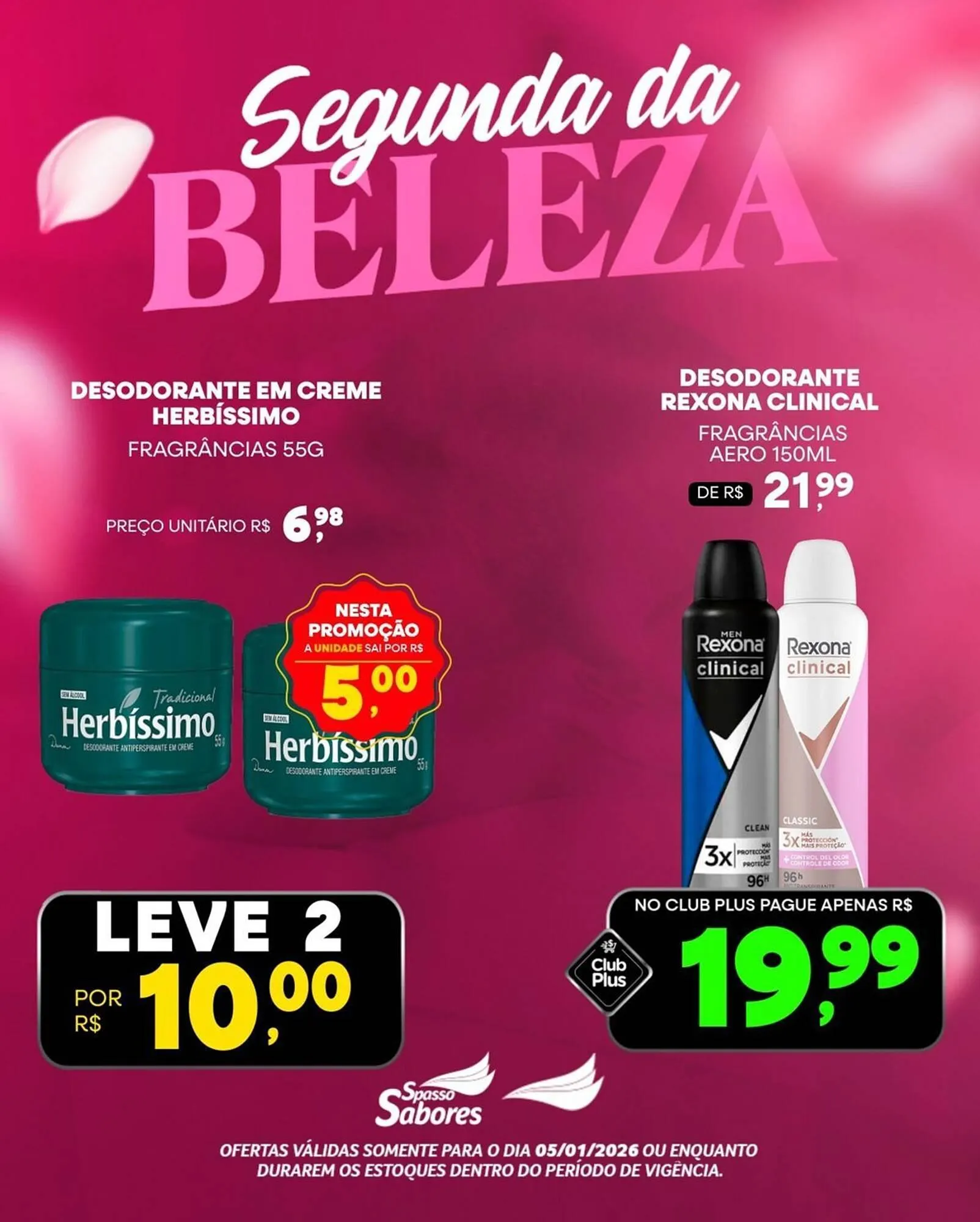 Encarte de Folheto Spasso Sabores 5 de janeiro até 18 de janeiro 2026 - Pagina 3