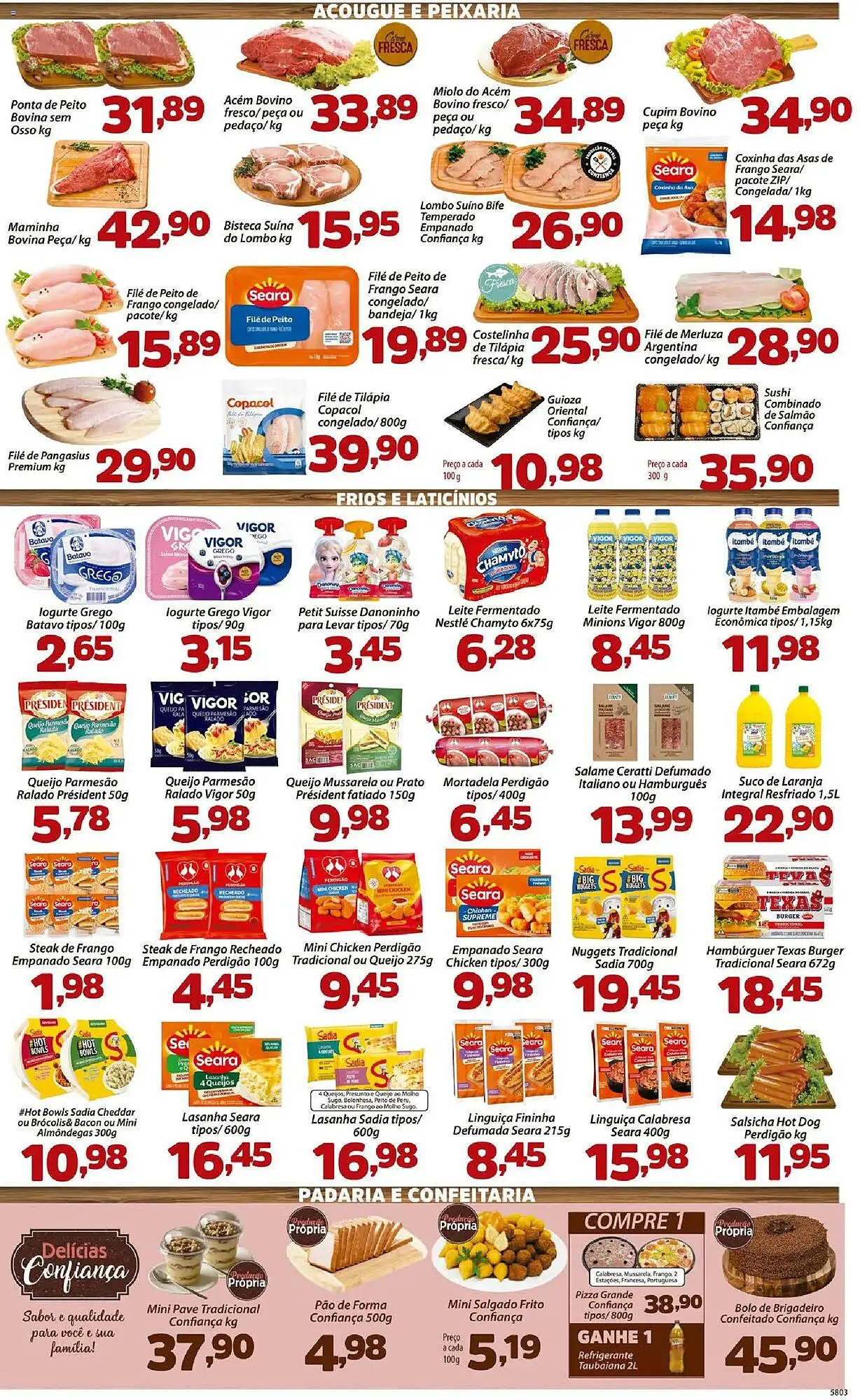 Encarte de Catálogo Confiança Supermercados 9 de janeiro até 12 de janeiro 2026 - Pagina 3