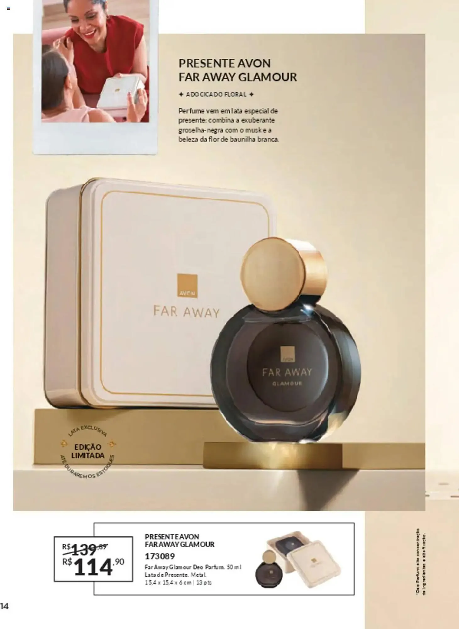 Encarte de Catálogo Avon 10 de março até 30 de junho 2025 - Pagina 14