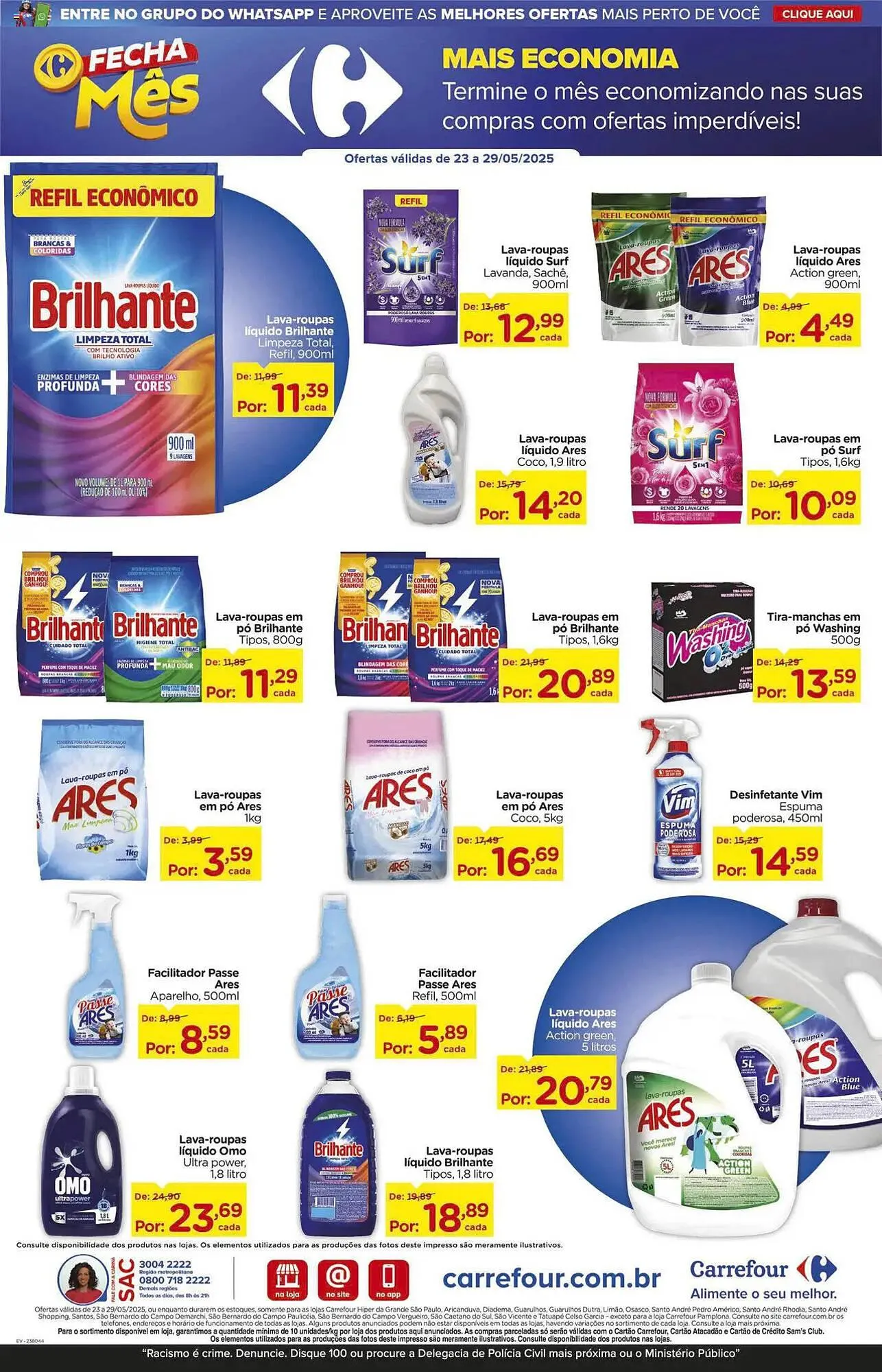 Encarte de Catálogo Carrefour 23 de maio até 29 de maio 2025 - Pagina 52