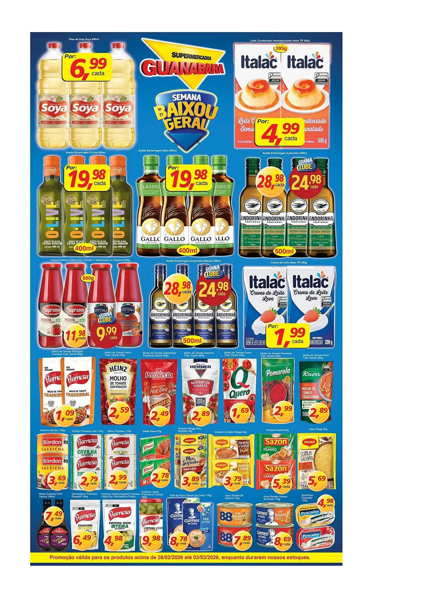 Encarte de Encarte Supermercados Guanabara 28 de fevereiro até 3 de março 2026 - Pagina 3