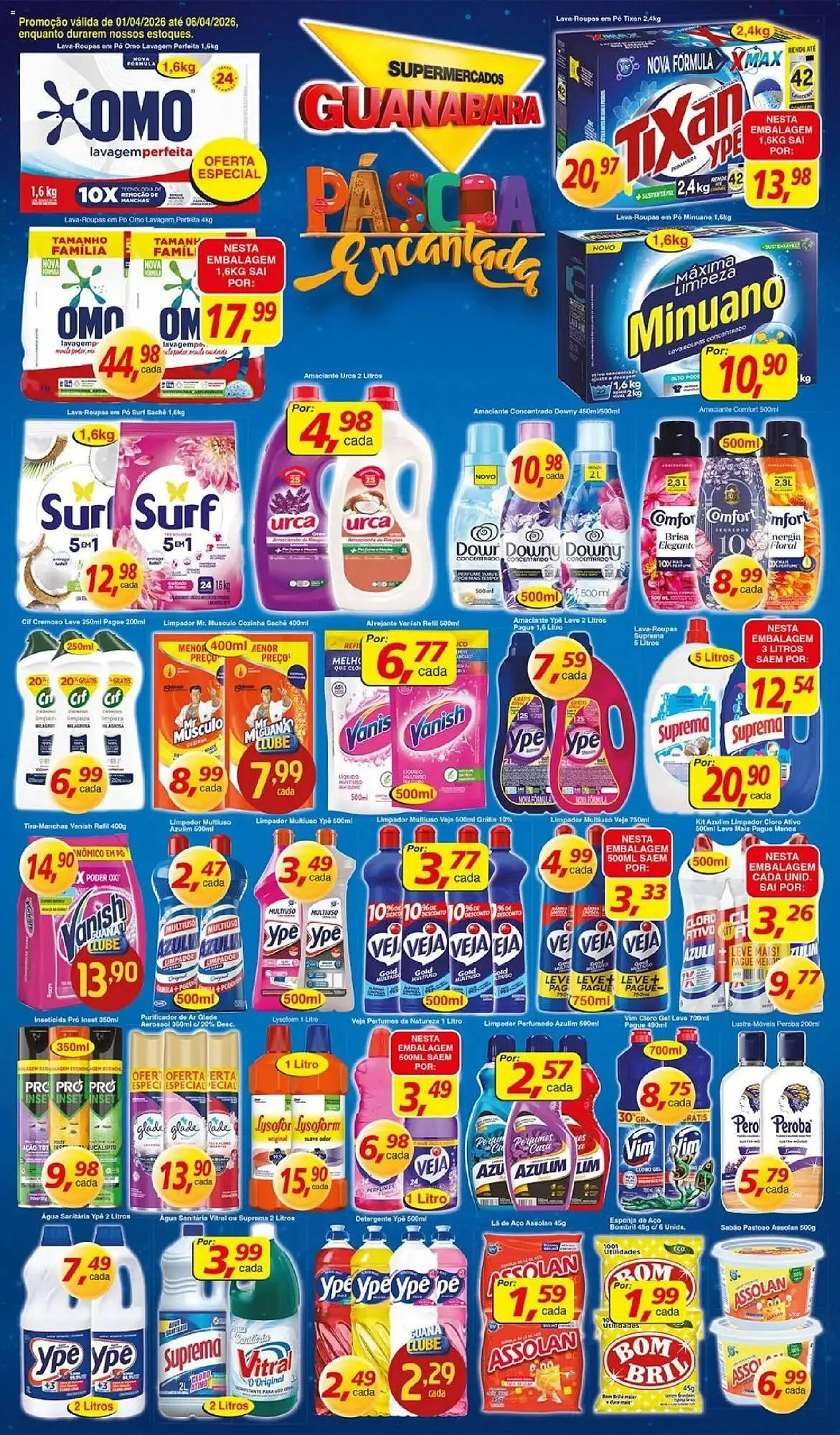 Encarte de Encarte Supermercados Guanabara 1 de abril até 6 de abril 2026 - Pagina 11