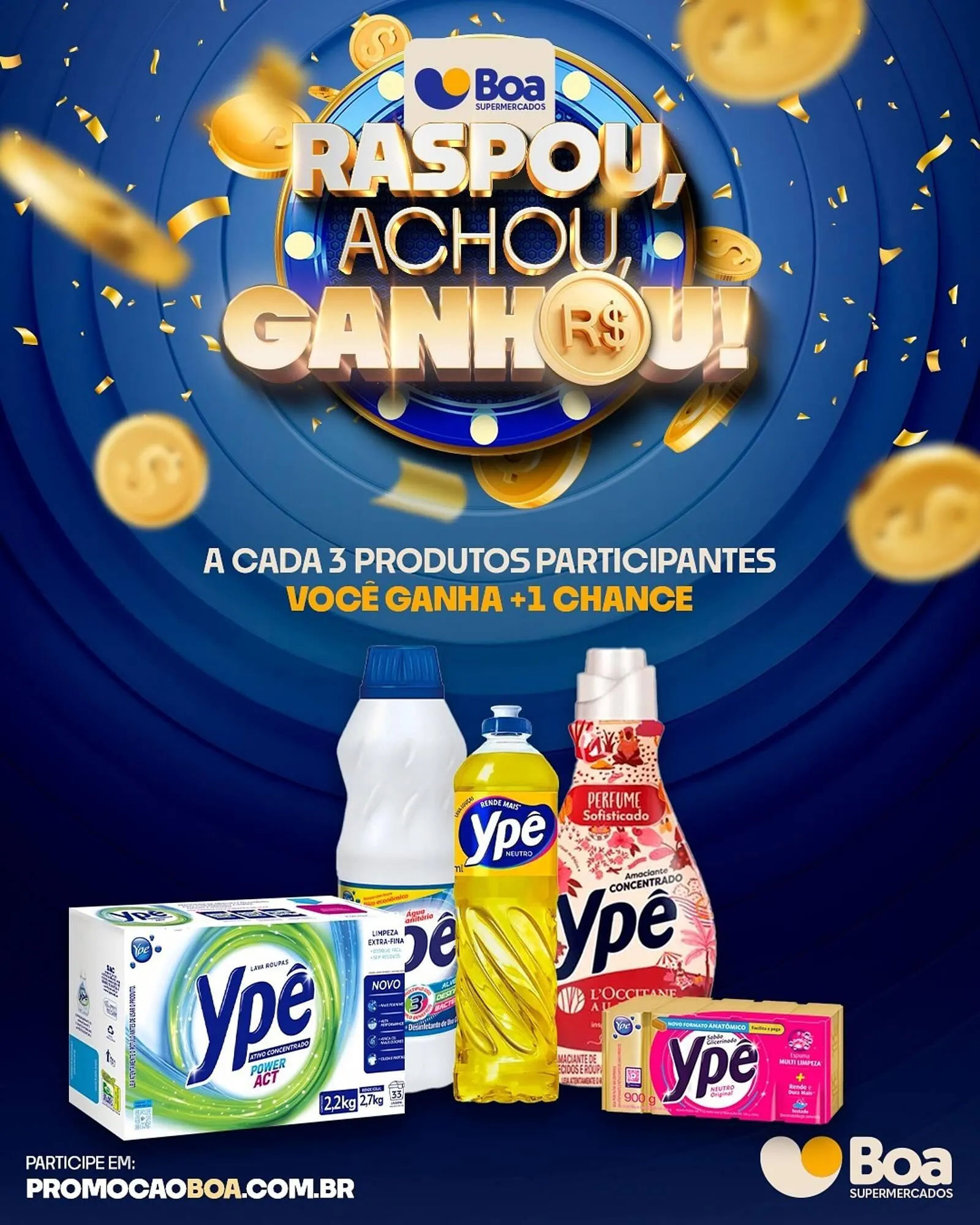 Encarte de Catálogo Boa Supermercados 15 de julho até 20 de julho 2025 - Pagina 1