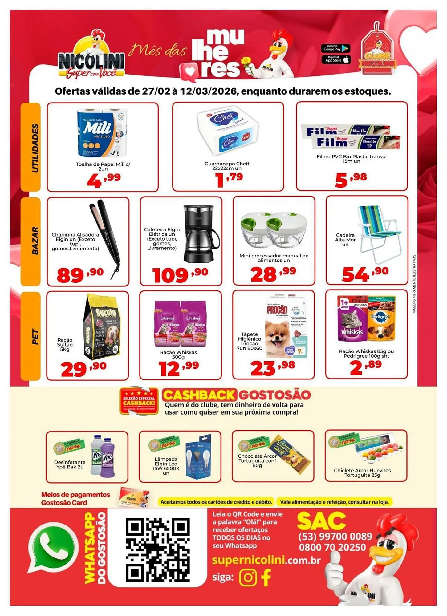 Encarte de Catálogo Super Nicolini 27 de fevereiro até 12 de março 2026 - Pagina 8