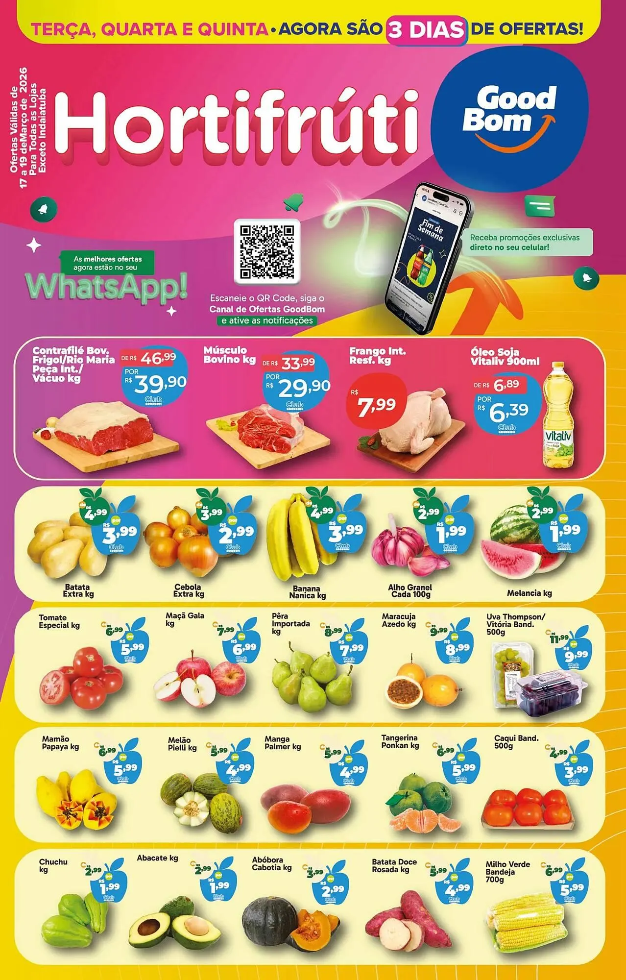 Encarte de Folheto GoodBom 17 de março até 19 de março 2026 - Pagina 1