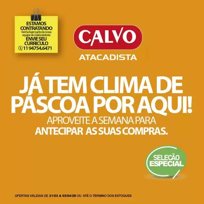 Encarte de Encarte Calvo Atacadista 31 de março até 3 de abril 2025 - Pagina 6