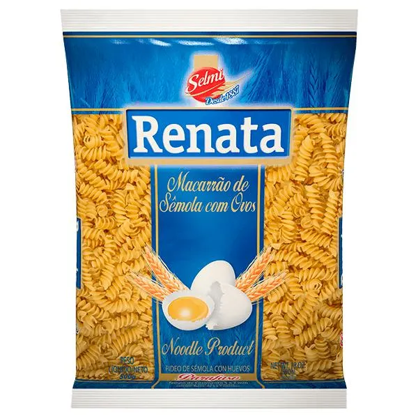 Massa com Ovos Renata Parafuso 500g