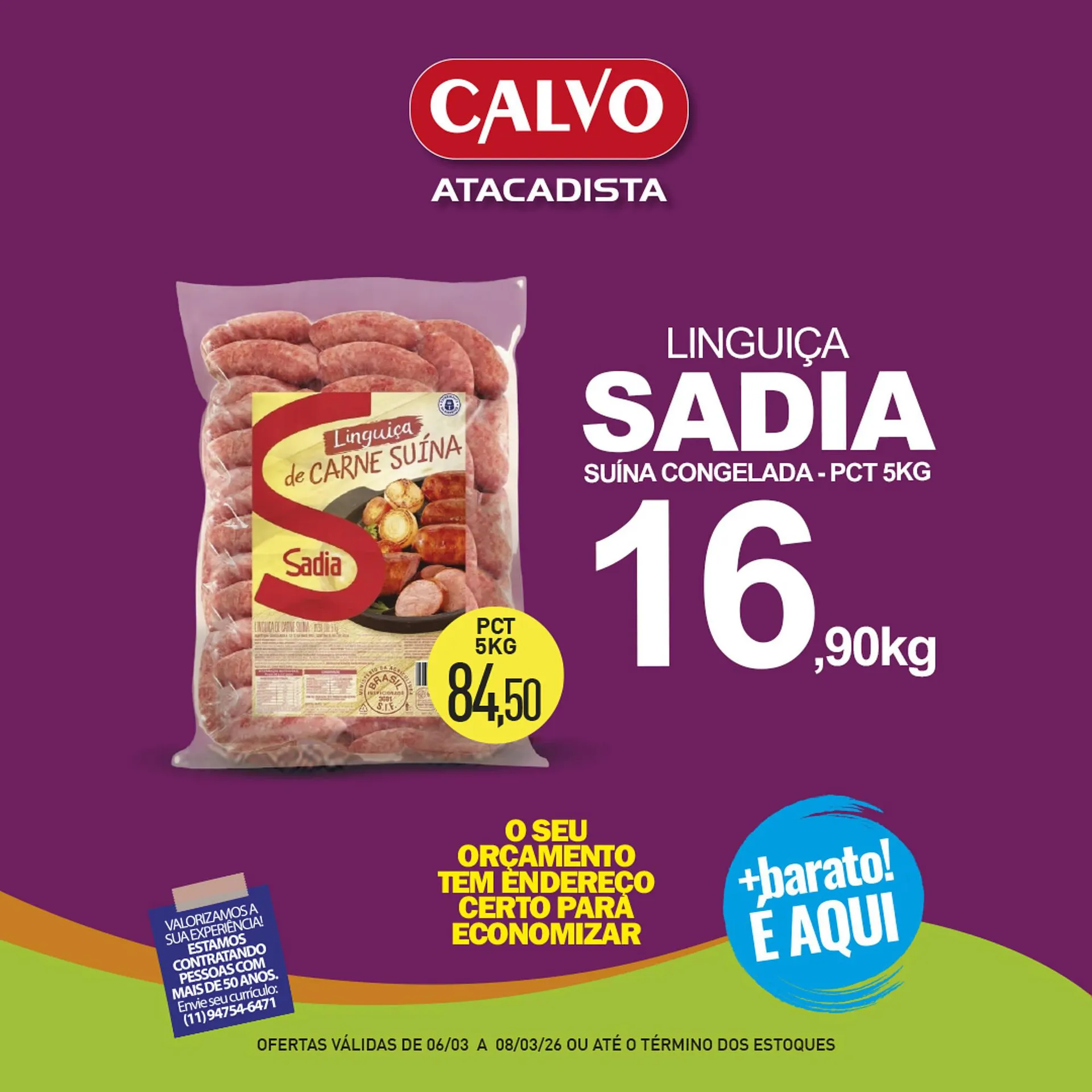 Encarte de Folheto Calvo Atacadista 6 de março até 8 de março 2026 - Pagina 2