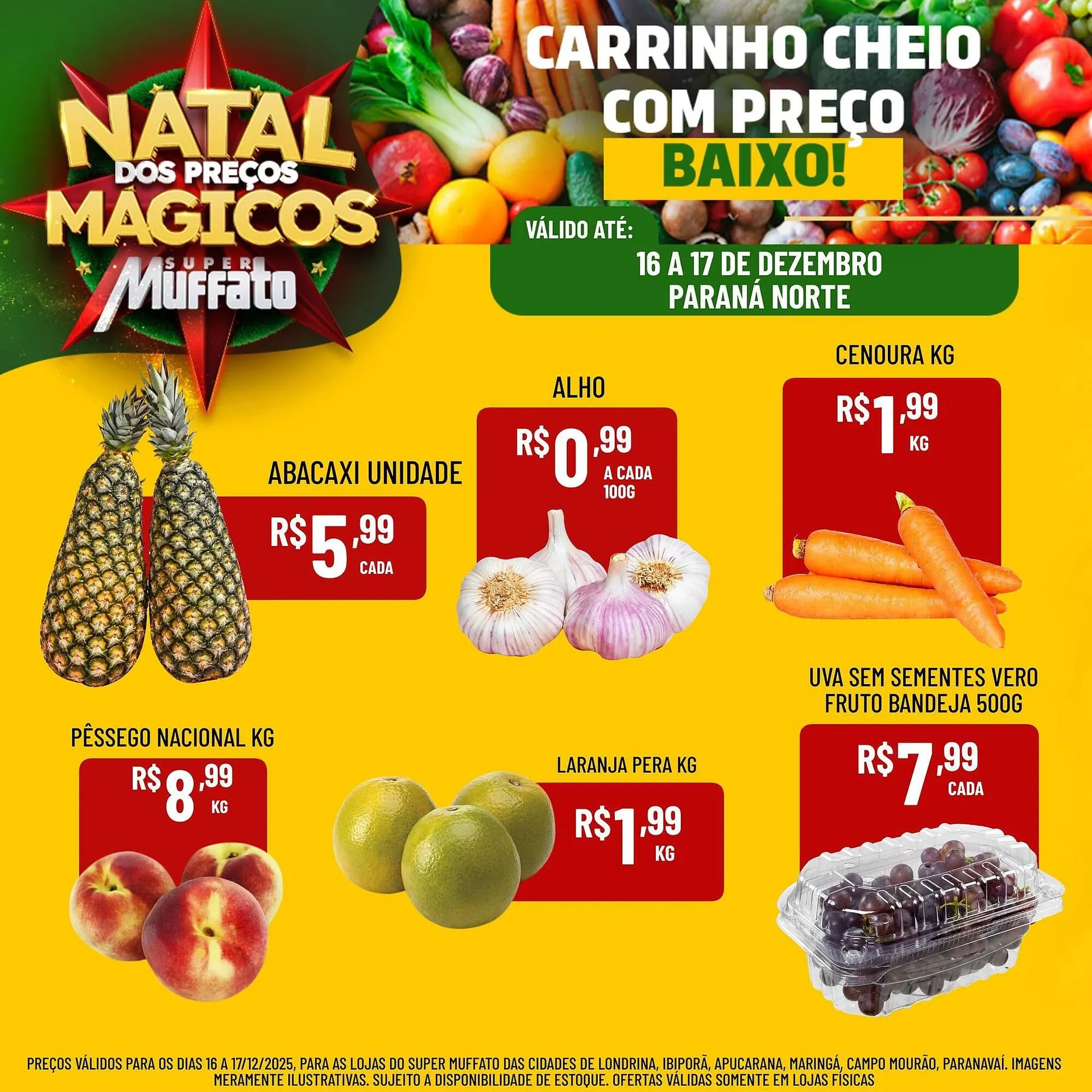 Encarte de Encarte Muffato 16 de dezembro até 17 de dezembro 2025 - Pagina 1