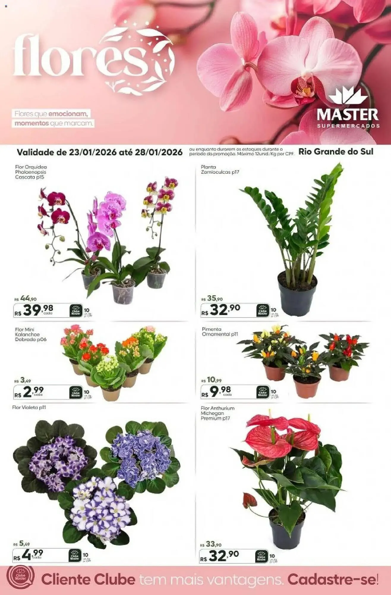 Folheto Master Supermercados - 1