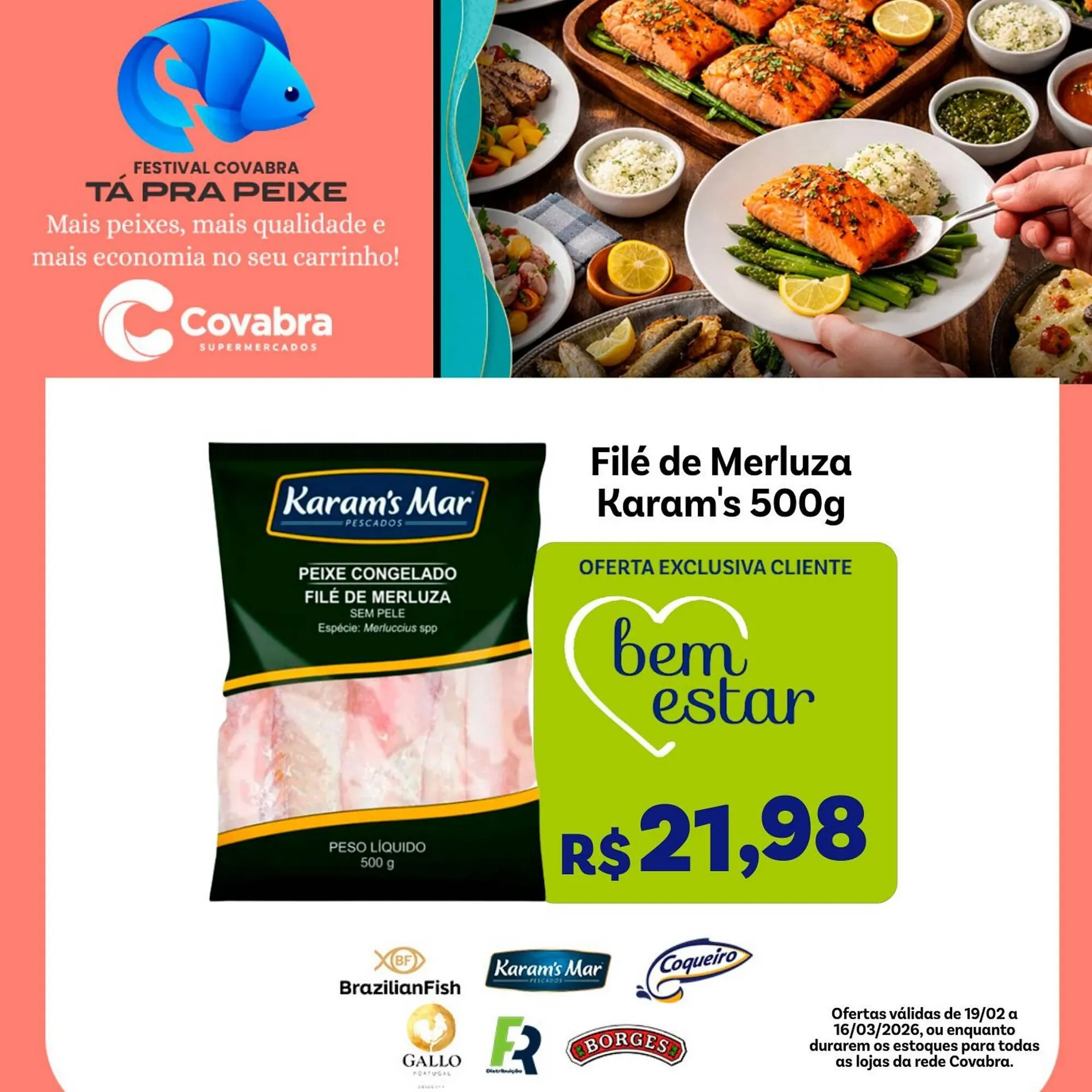 Encarte de Catálogo Covabra Supermercados 18 de fevereiro até 16 de março 2026 - Pagina 3