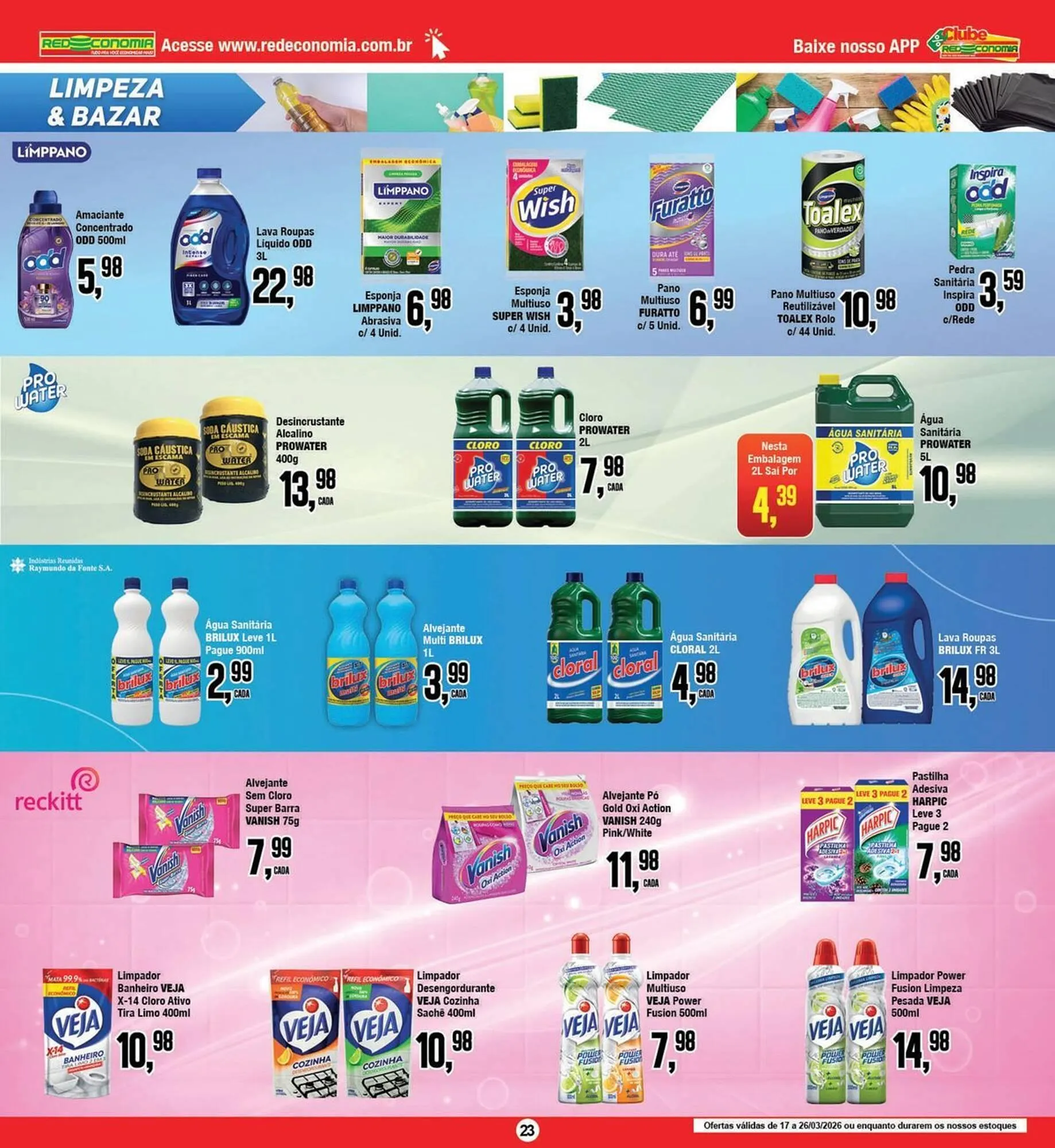 Encarte de Encarte Rede Economia 19 de março até 19 de março 2026 - Pagina 23