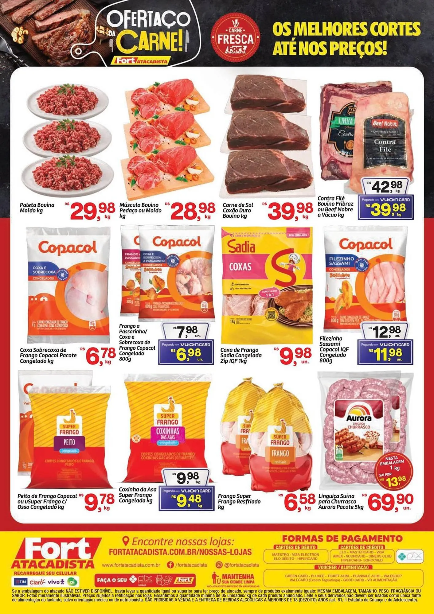 Encarte de Tabloide Fort Atacadista 13 de março até 15 de março 2026 - Pagina 2