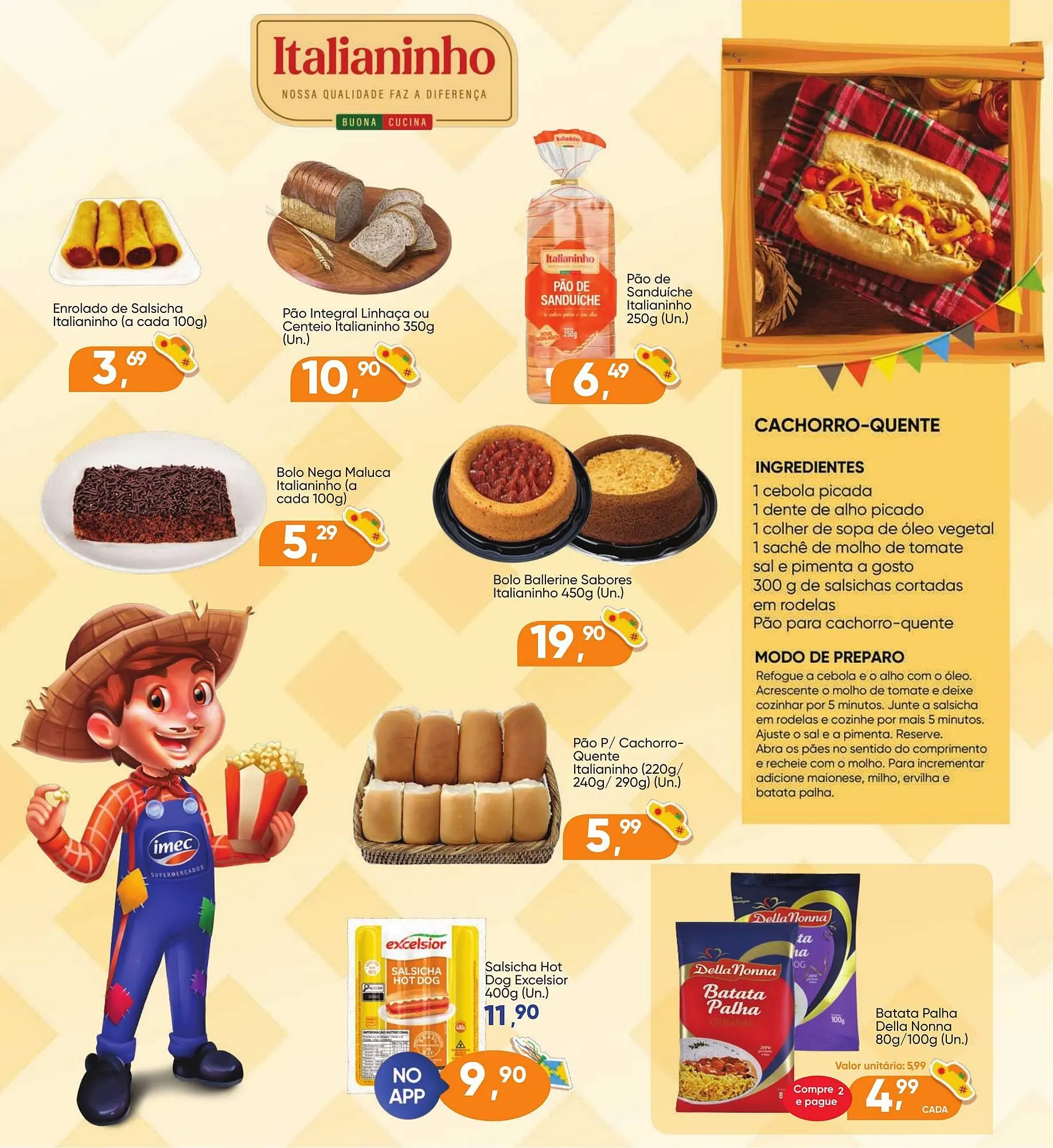 Encarte de Catálogo Imec Supermercados 11 de junho até 24 de junho 2025 - Pagina 8