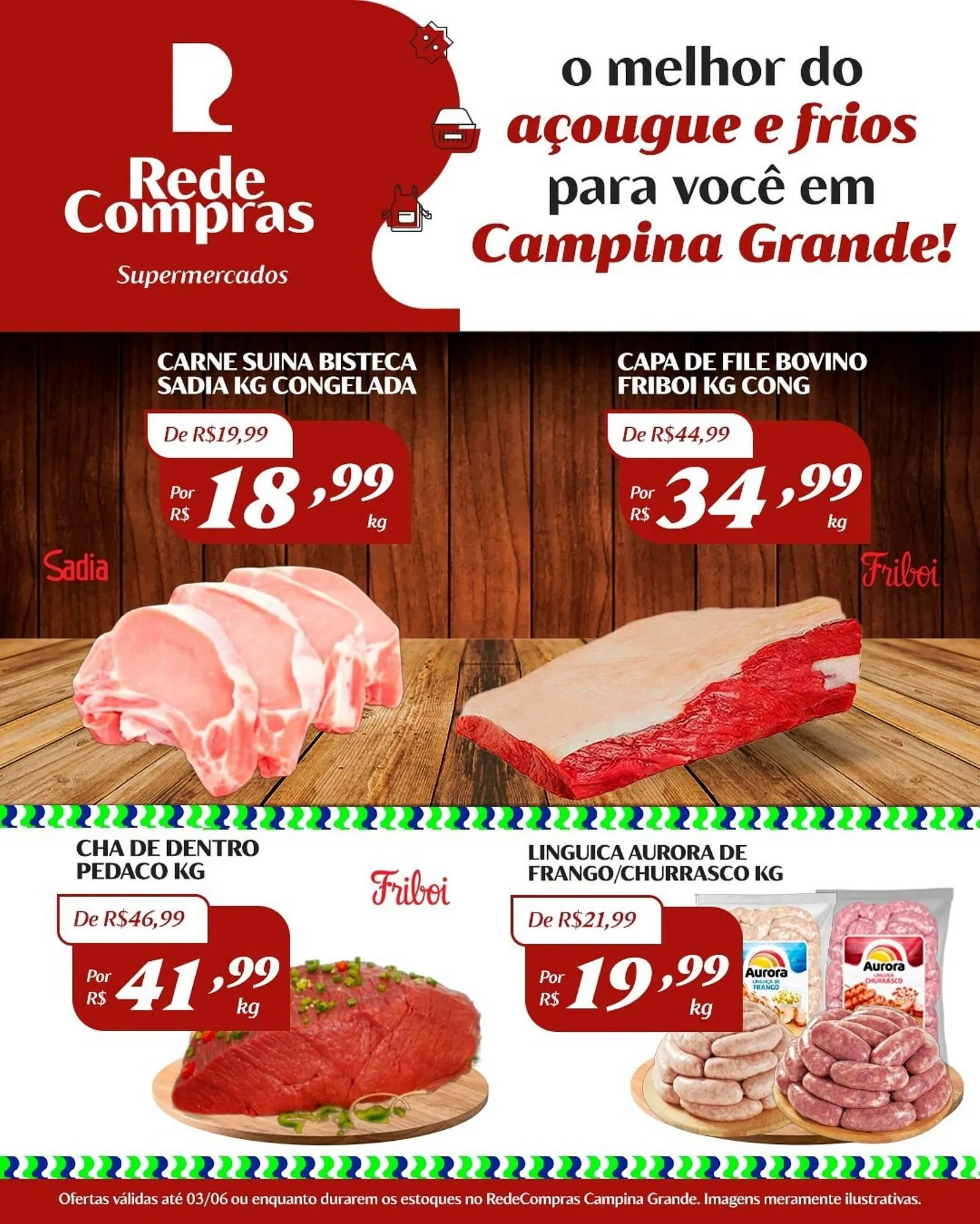 Encarte de Catálogo Rede Compras 3 de junho até 3 de junho 2025 - Pagina 1