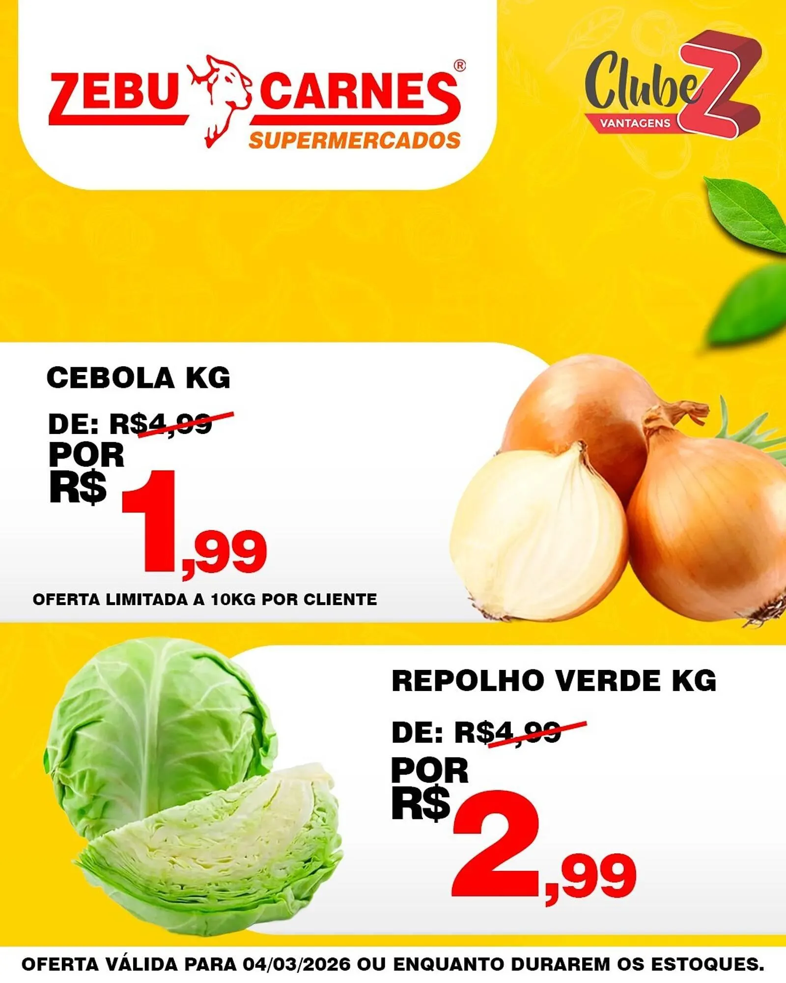 Encarte de Catálogo Zebu Carnes Supermercados 3 de março até 4 de março 2026 - Pagina 3