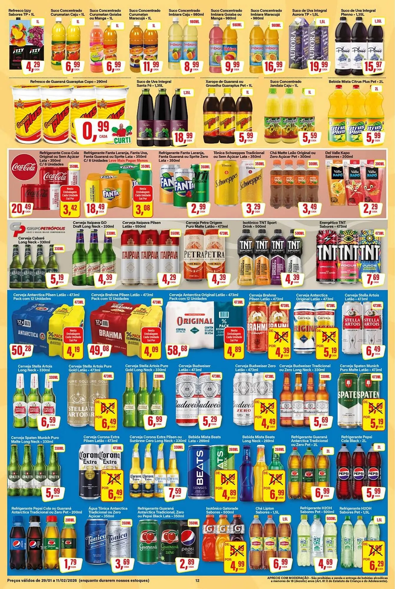 Encarte de Encarte Rede Supermarket 10 de fevereiro até 11 de fevereiro 2026 - Pagina 12