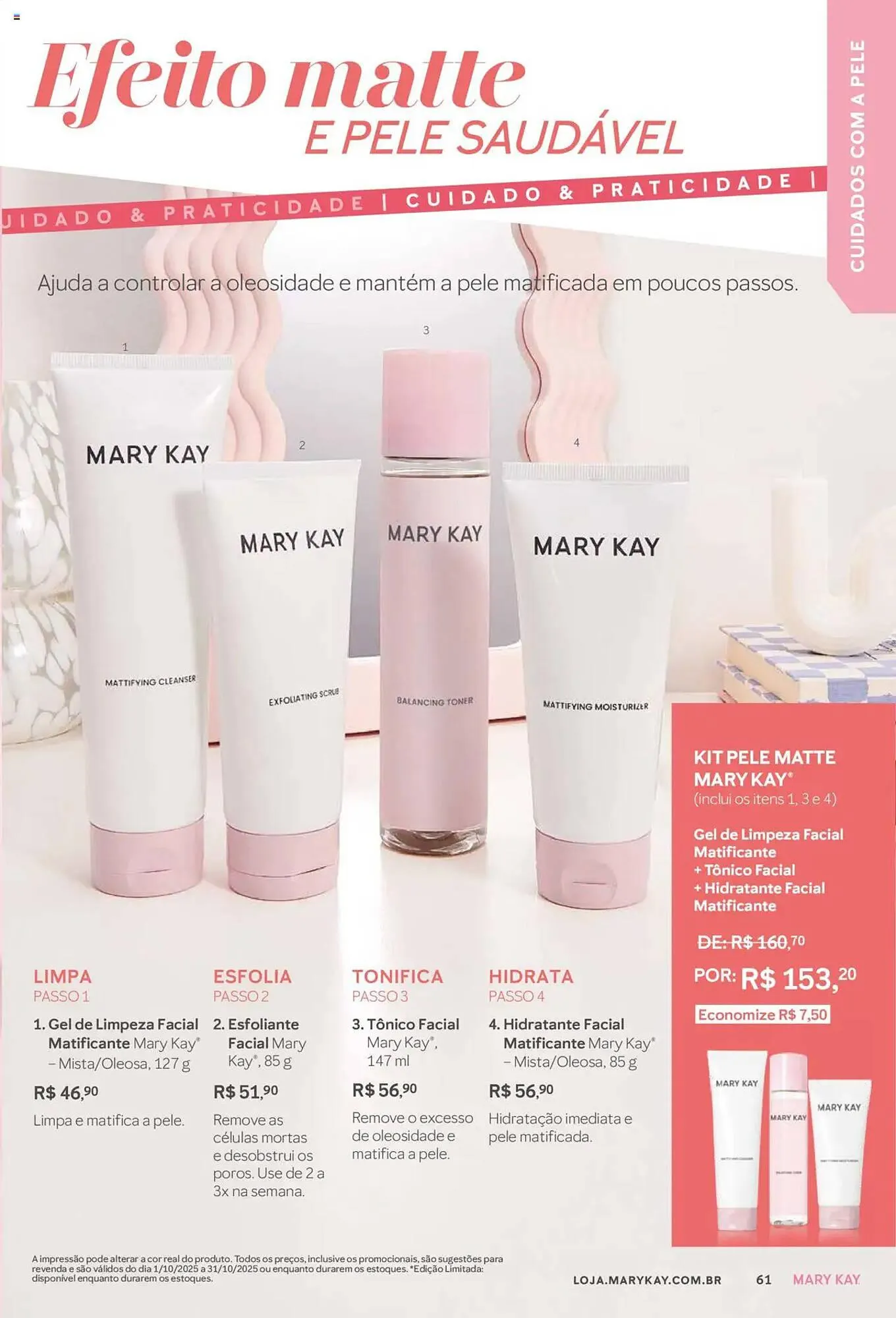 Encarte de Revista Mary Kay 1 de outubro até 1 de novembro 2025 - Pagina 61