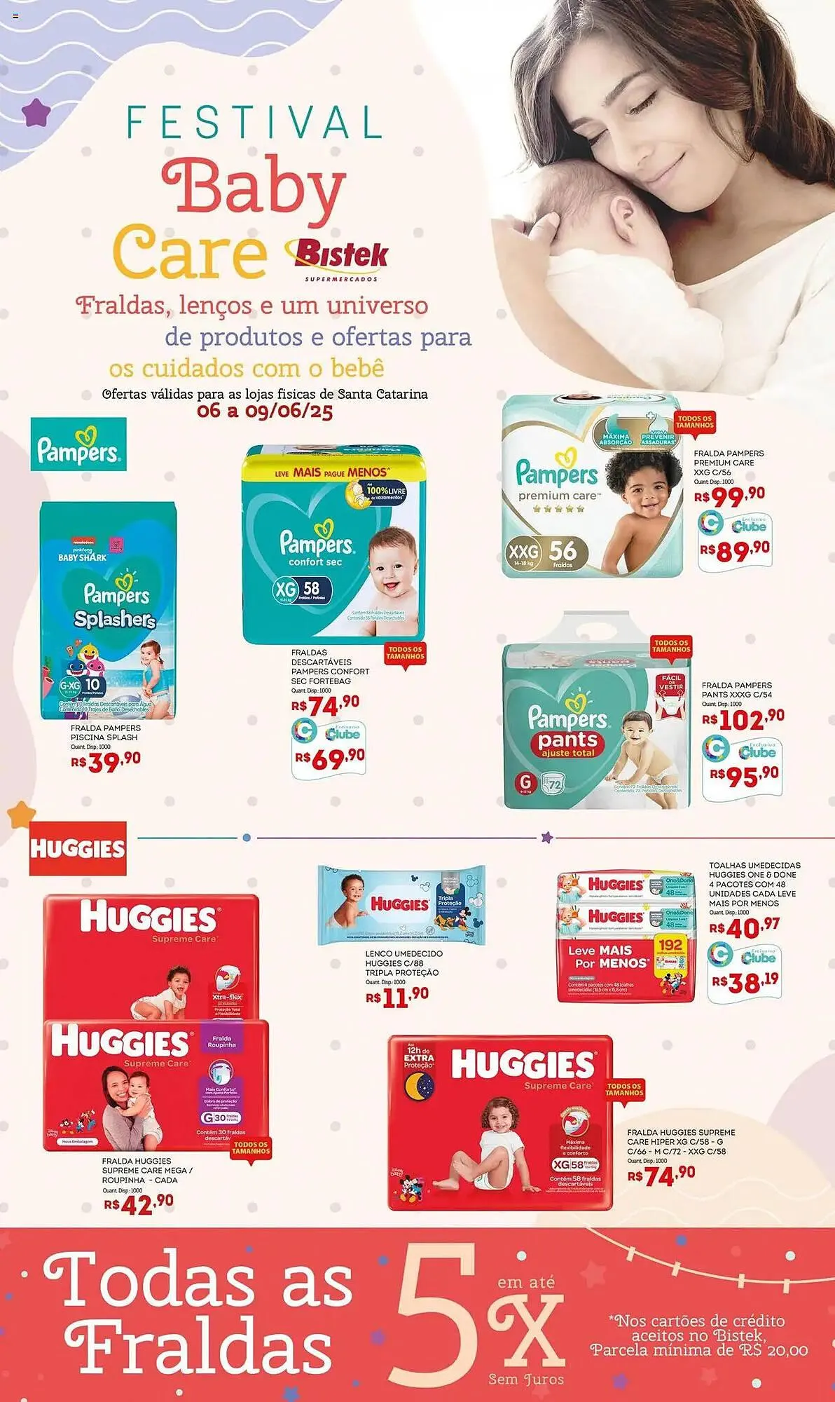 Encarte de Catálogo Bistek Supermercados 6 de junho até 9 de junho 2025 - Pagina 1