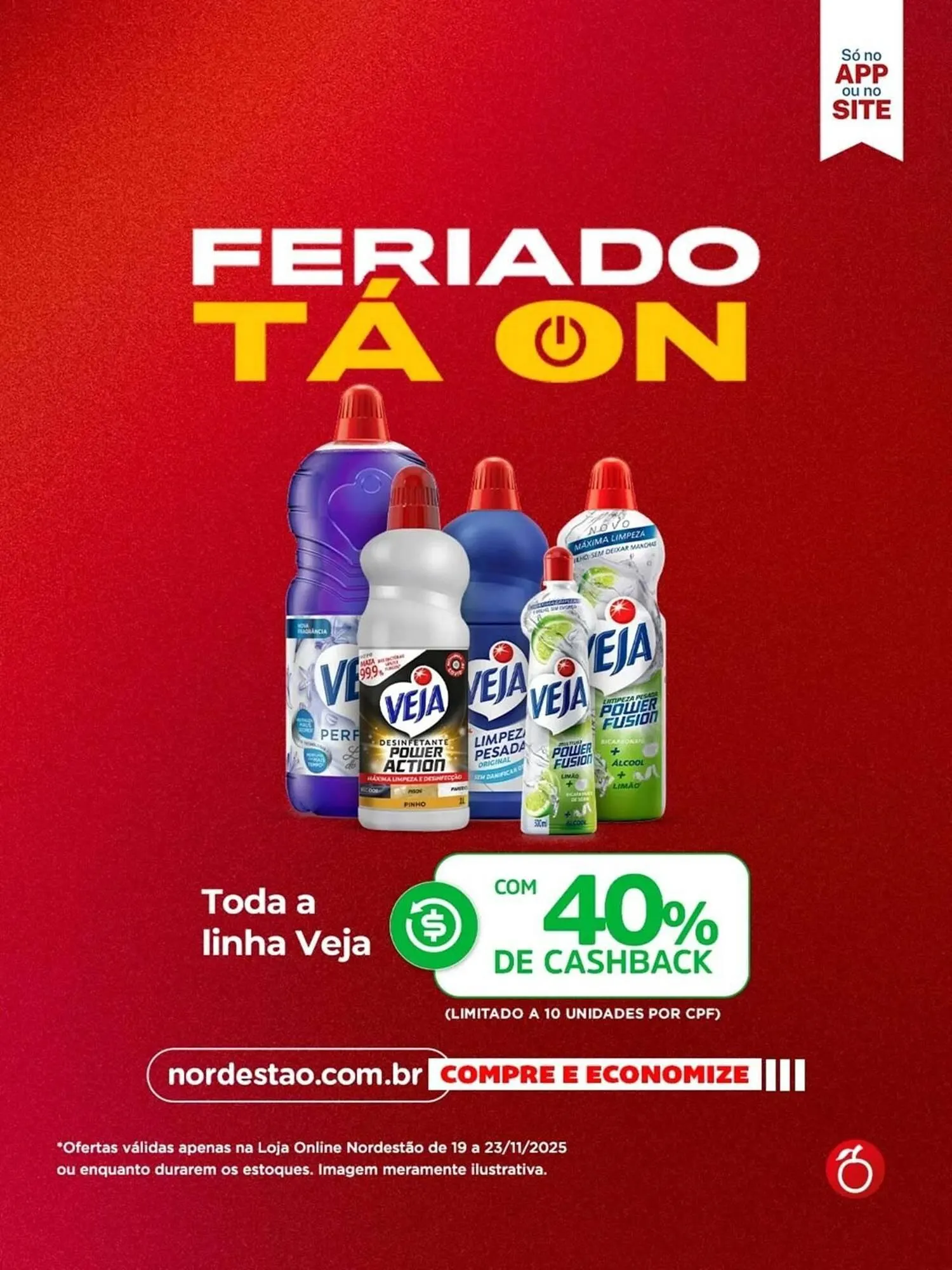 Encarte de Encarte Nordestão 19 de novembro até 23 de novembro 2025 - Pagina 1