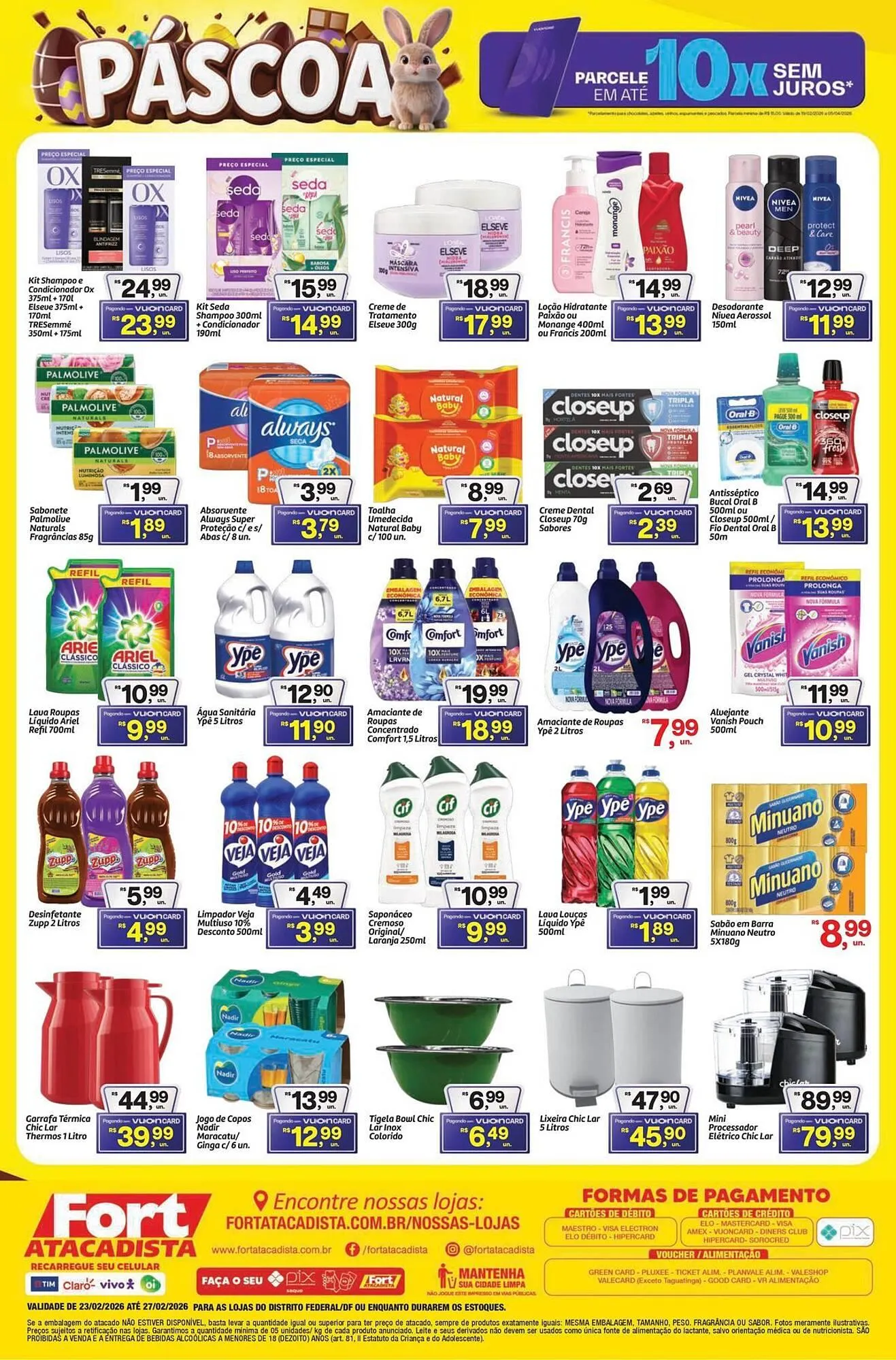 Encarte de Tabloide Fort Atacadista 23 de fevereiro até 27 de fevereiro 2026 - Pagina 4