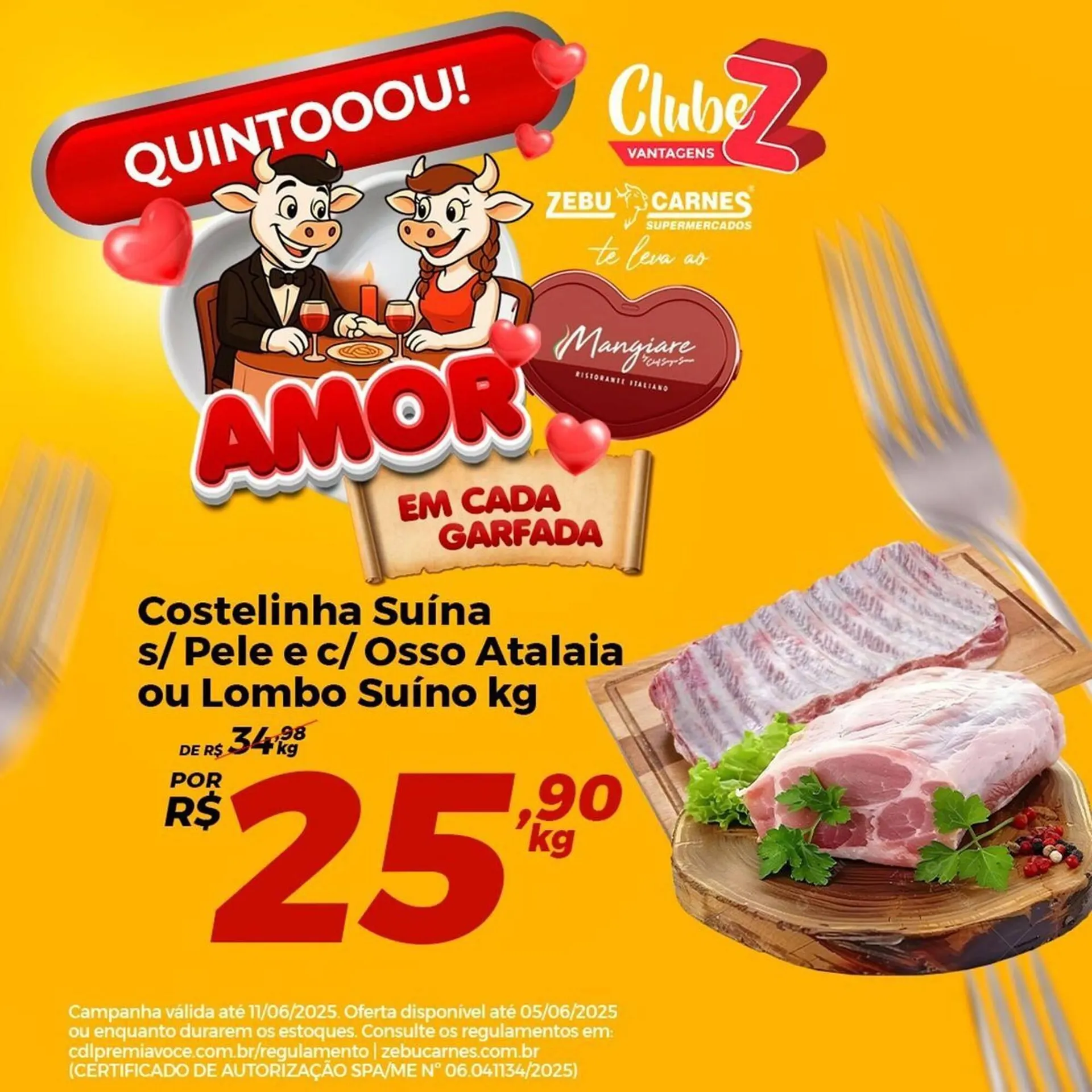 Encarte de Catálogo Zebu Carnes Supermercados 4 de junho até 11 de junho 2025 - Pagina 7