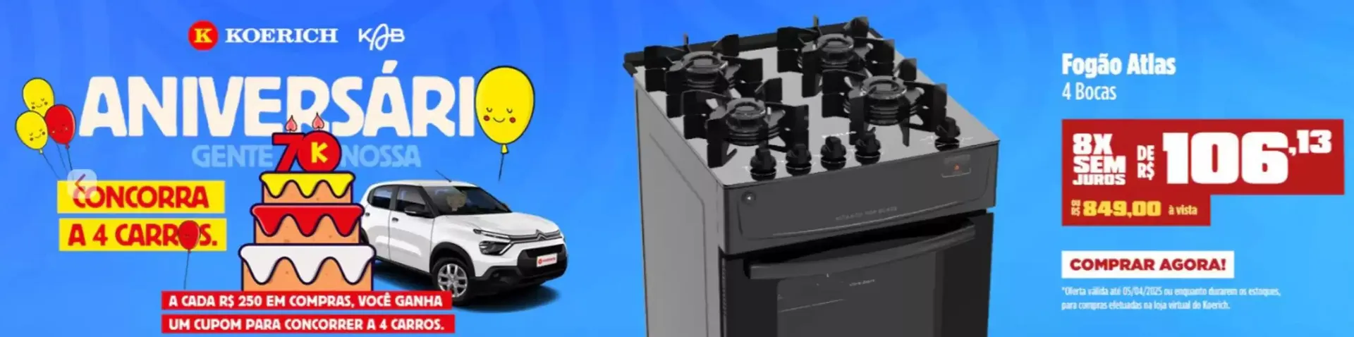 Encarte de Ofertas Lojas Koerich 4 de abril até 4 de maio 2025 - Pagina 10