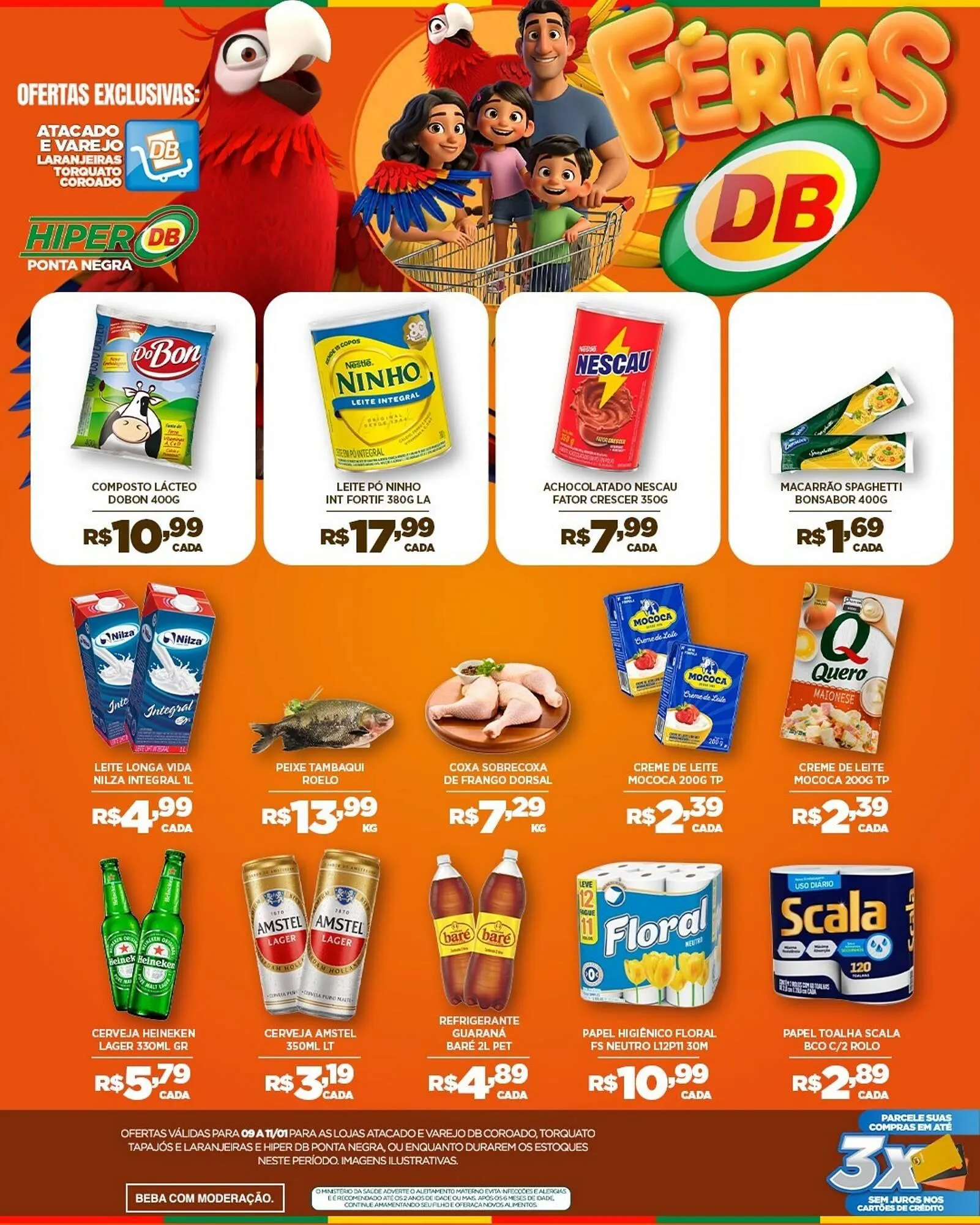Encarte de Catálogo DB Supermercados 9 de janeiro até 11 de janeiro 2026 - Pagina 3