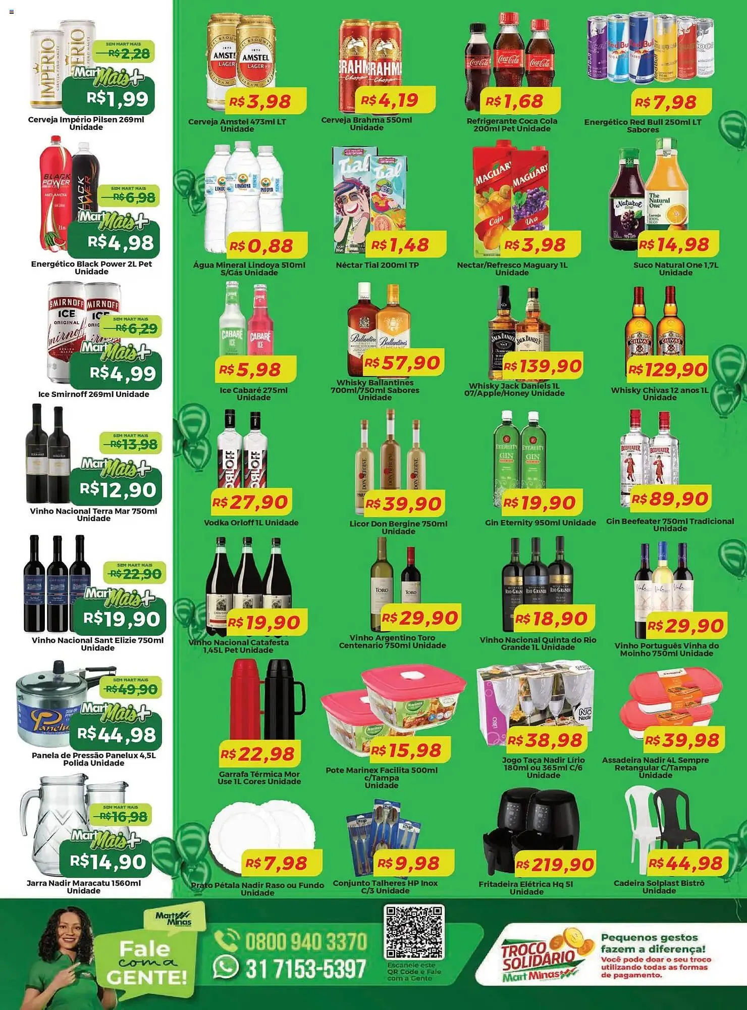 Encarte de Folheto Mart Minas 23 de abril até 29 de abril 2026 - Pagina 3