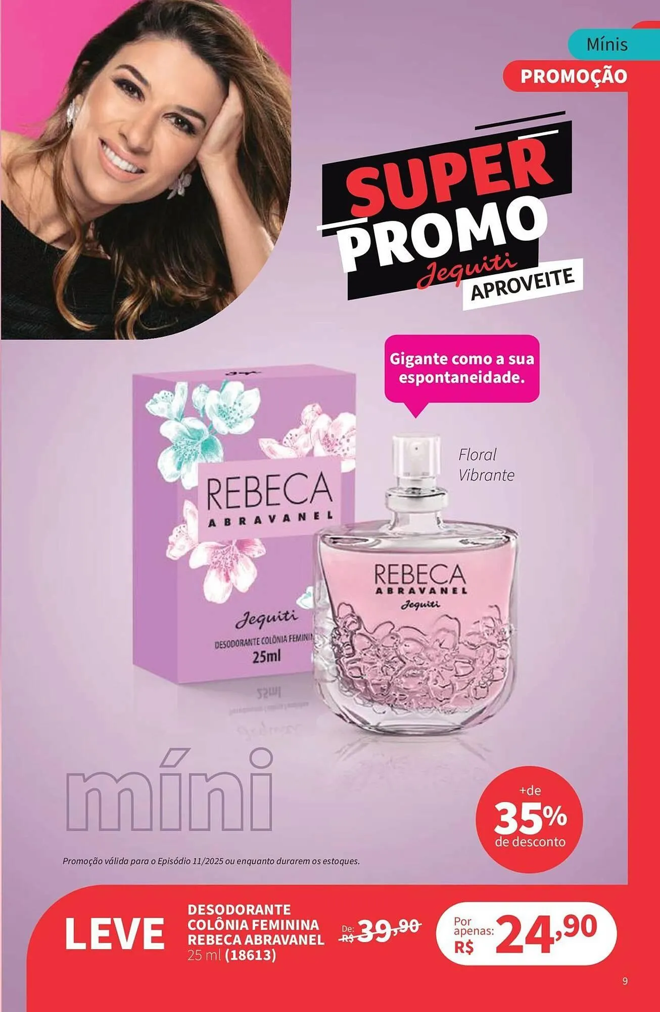 Encarte de Catálogo Jequiti 1 de novembro até 30 de novembro 2025 - Pagina 9